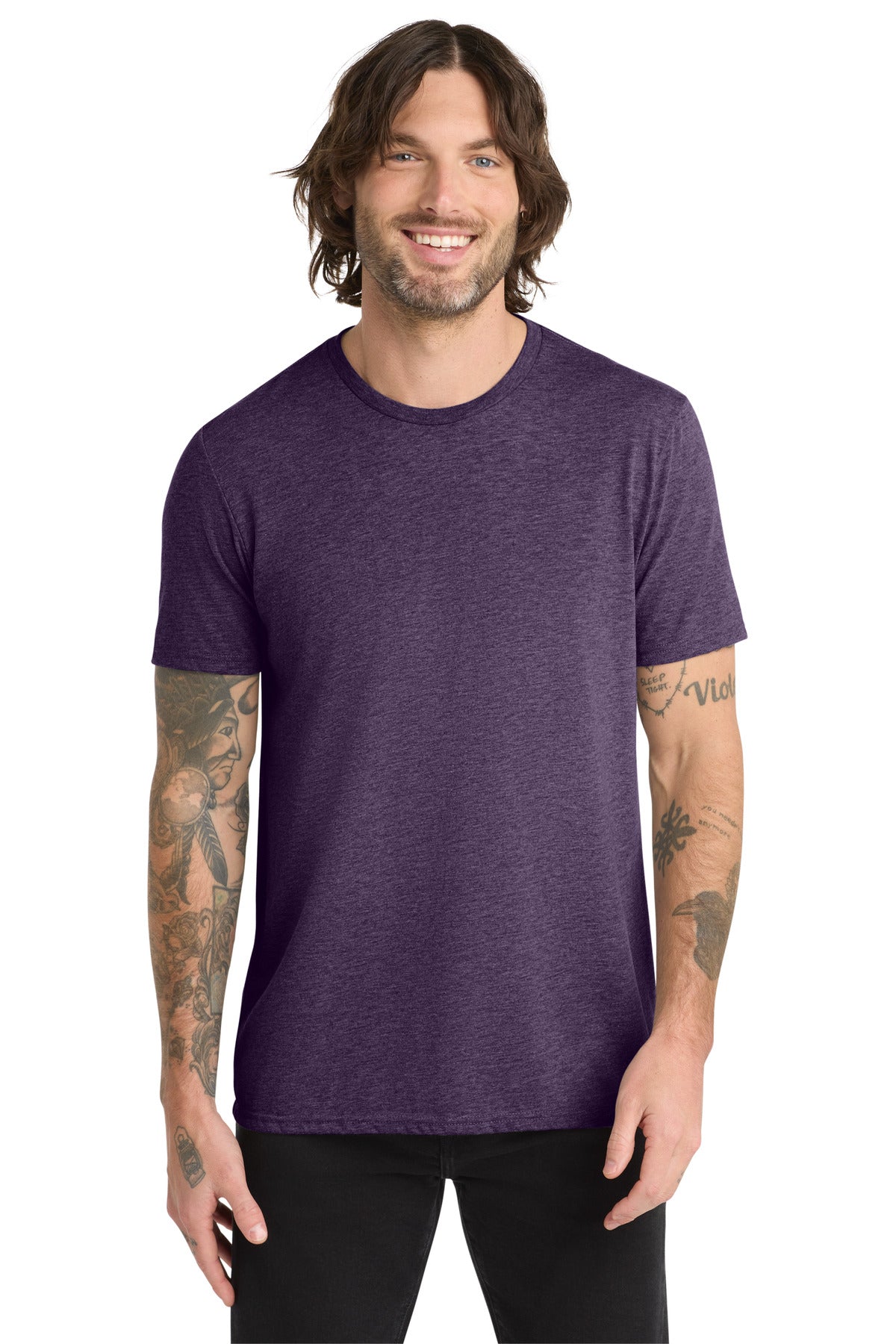 Custom Embroidery or DTF Print - Allmade ® Unisex Tri-Blend Tee AL2004