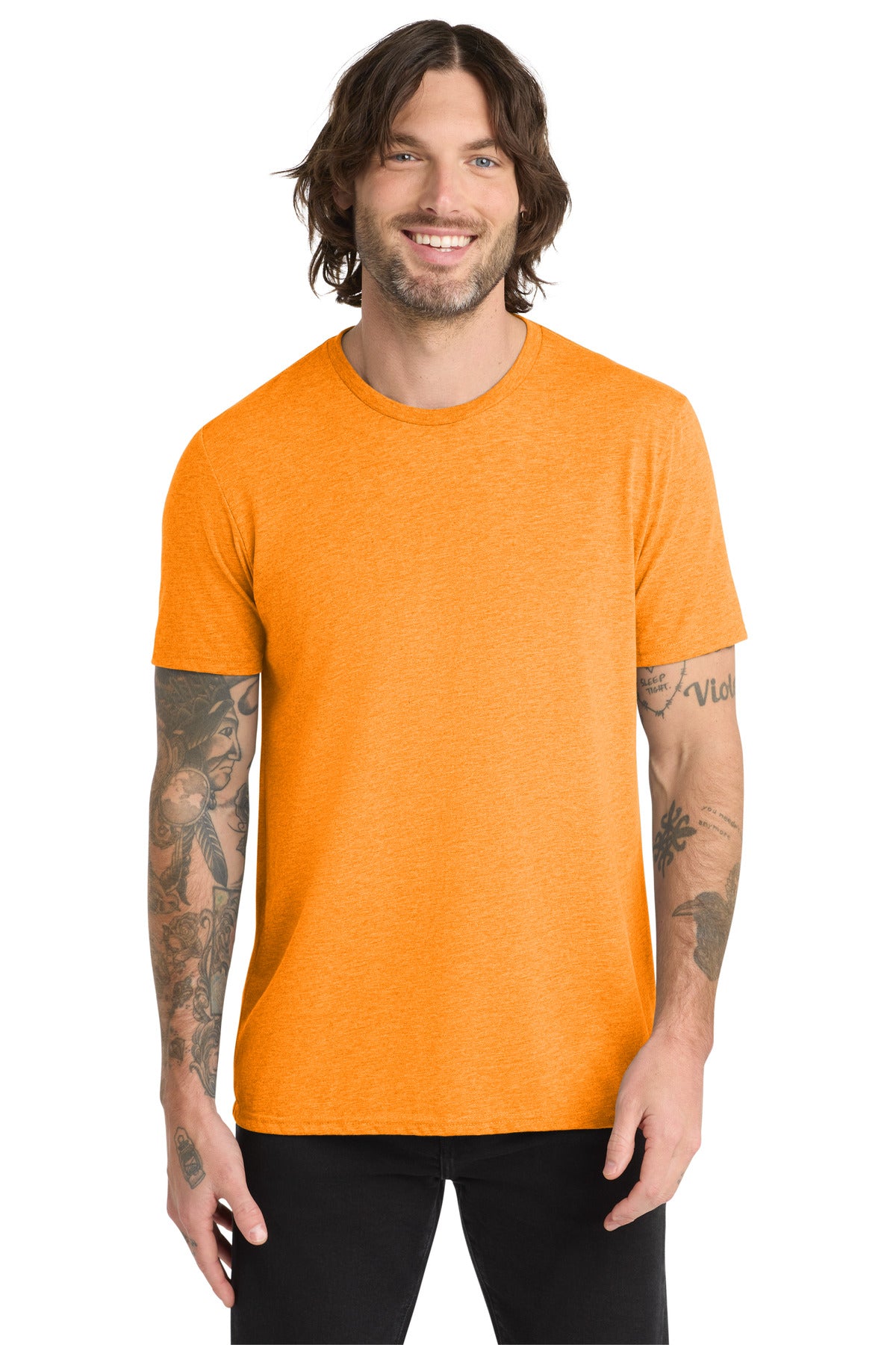 Custom Embroidery or DTF Print - Allmade ® Unisex Tri-Blend Tee AL2004