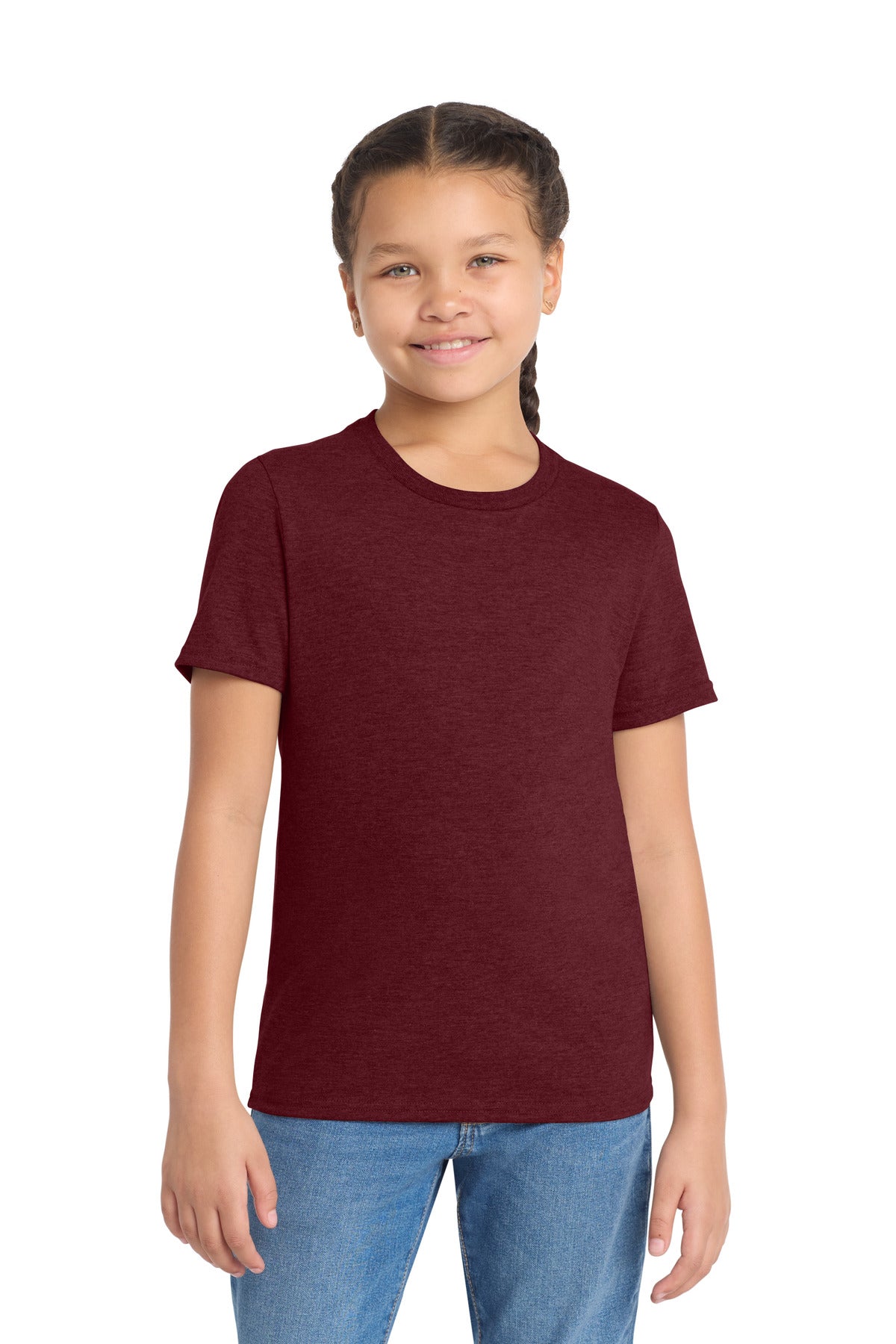 Custom Embroidery or DTF Print - Allmade ® Youth Tri-Blend Tee AL207