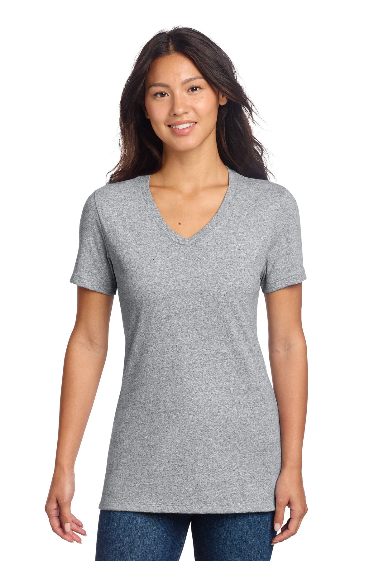 Custom Embroidery or DTF Print - Allmade ® Women's Recycled Blend V-Neck Tee AL2303