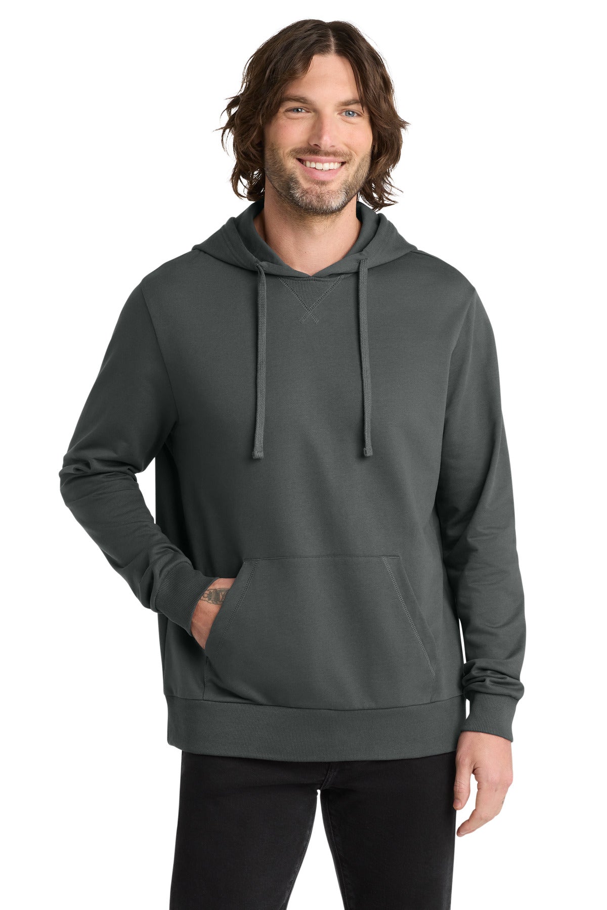 Custom Embroidery or DTF Print - Allmade ® Unisex Organic French Terry Pullover Hoodie AL4000