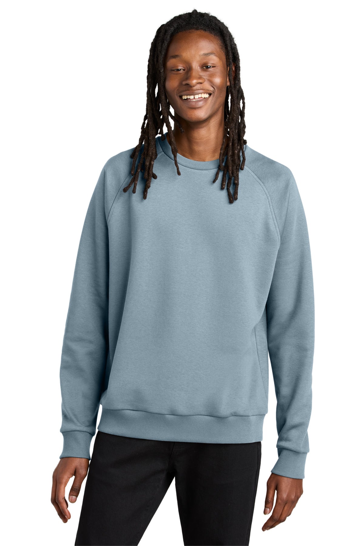 Custom Embroidery or DTF Print - Allmade ® Unisex Organic CVC Fleece Crewneck Sweatshirt AL5004