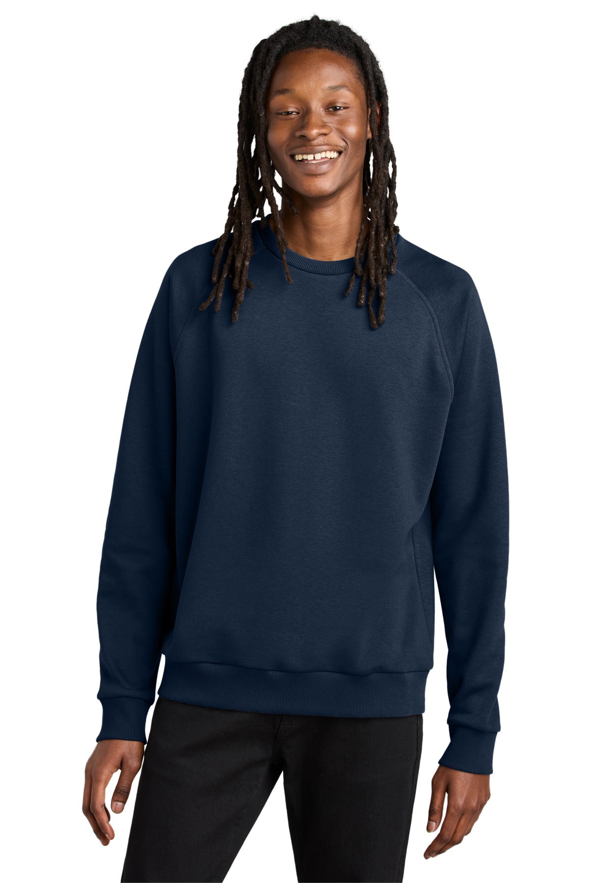 Custom Embroidery or DTF Print - Allmade ® Unisex Organic CVC Fleece Crewneck Sweatshirt AL5004