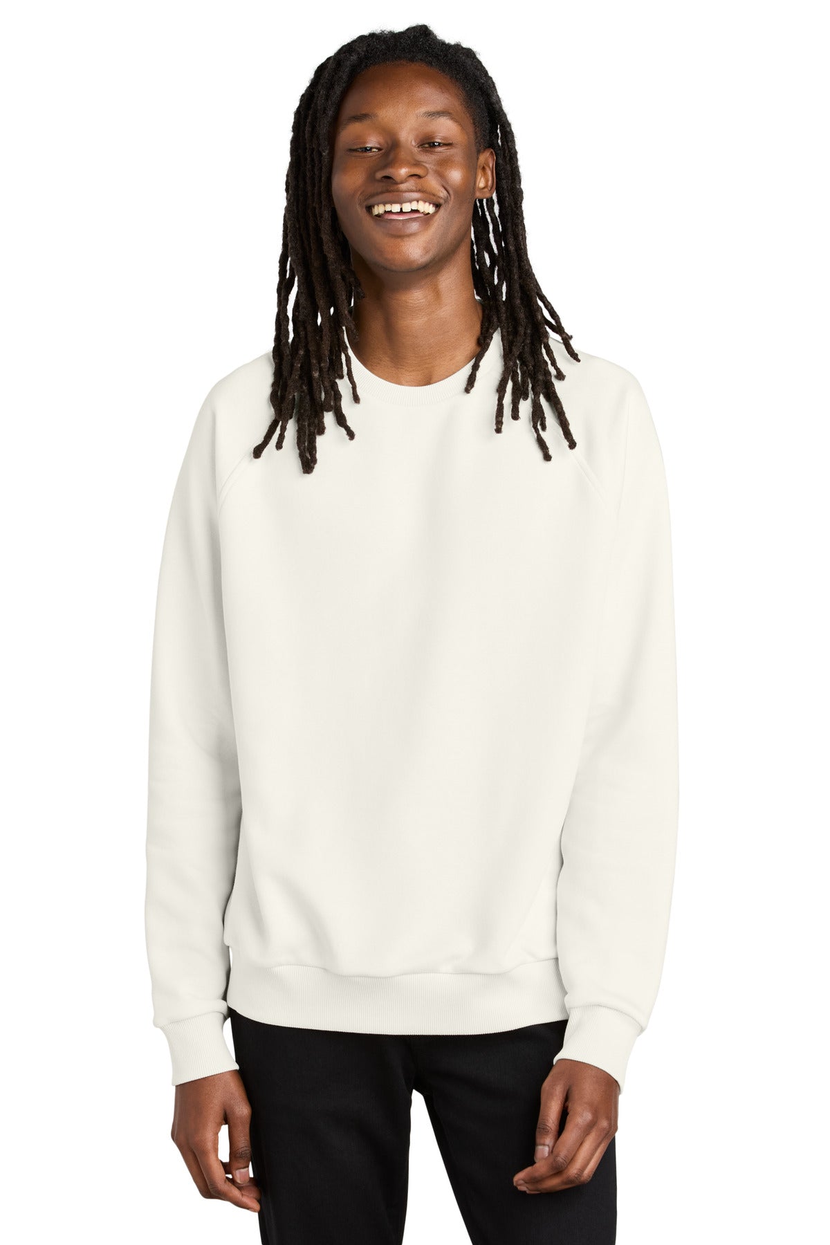 Custom Embroidery or DTF Print - Allmade ® Unisex Organic CVC Fleece Crewneck Sweatshirt AL5004
