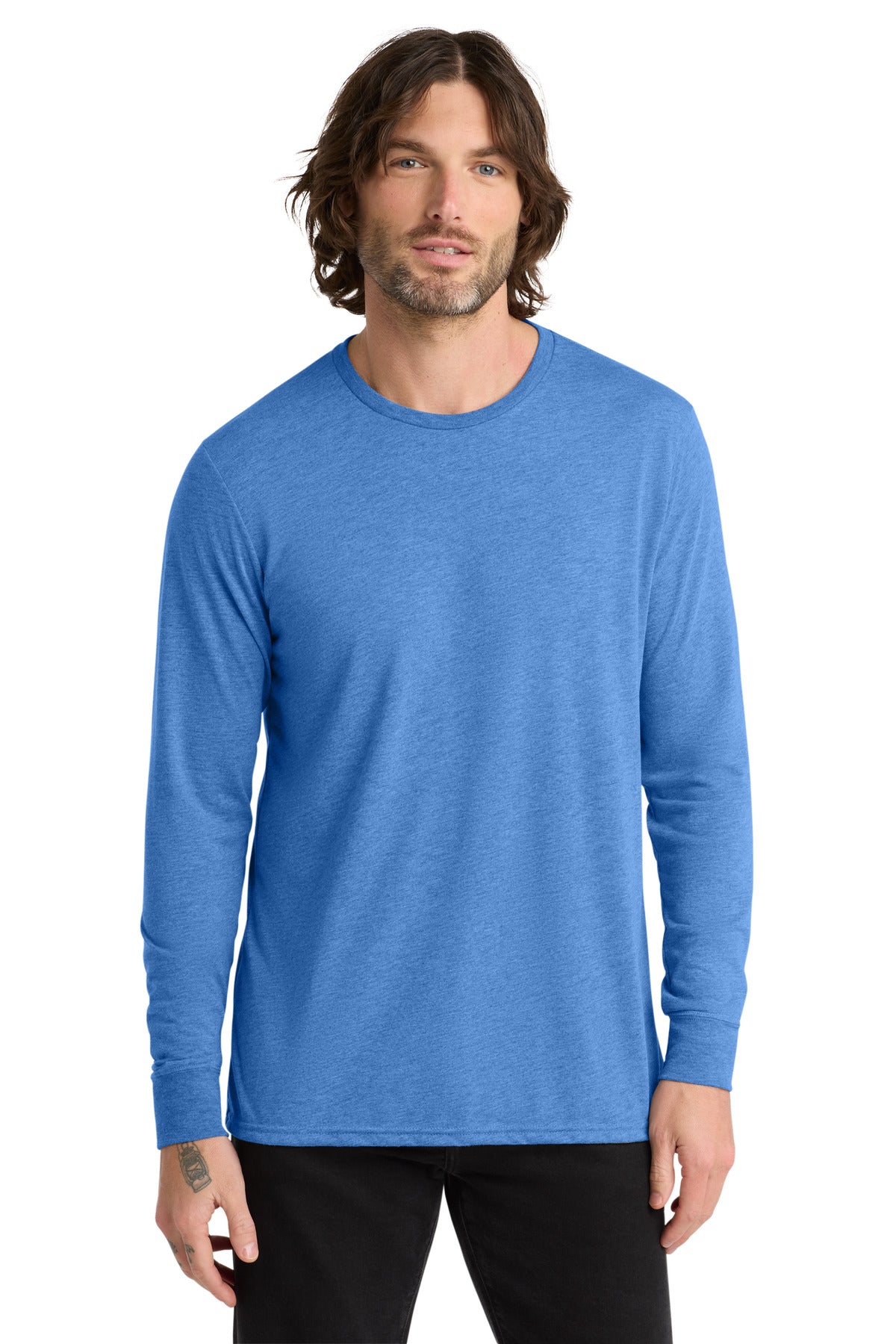 Custom Embroidery or DTF Print - Allmade ® Unisex Tri-Blend Long Sleeve Tee AL6004