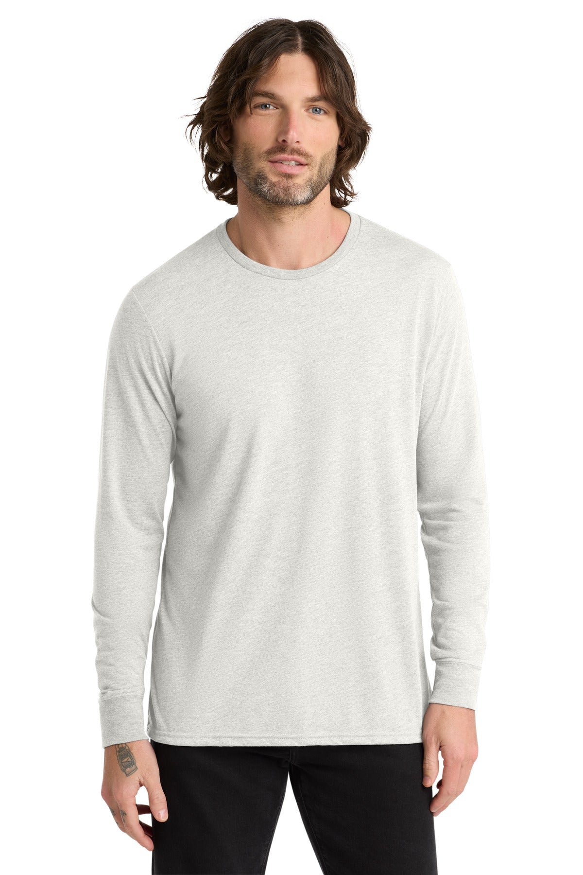 Custom Embroidery or DTF Print - Allmade ® Unisex Tri-Blend Long Sleeve Tee AL6004