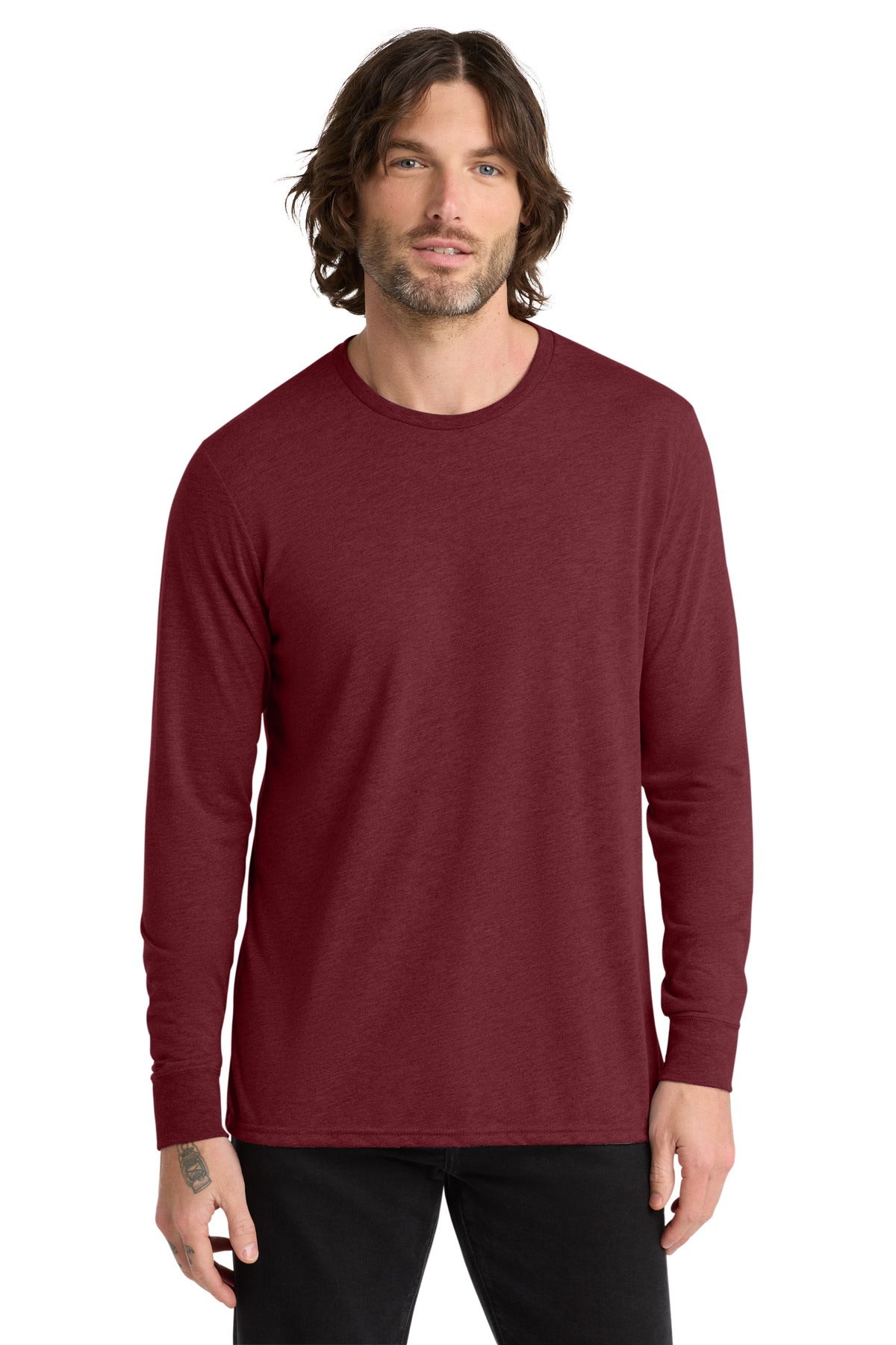 Custom Embroidery or DTF Print - Allmade ® Unisex Tri-Blend Long Sleeve Tee AL6004