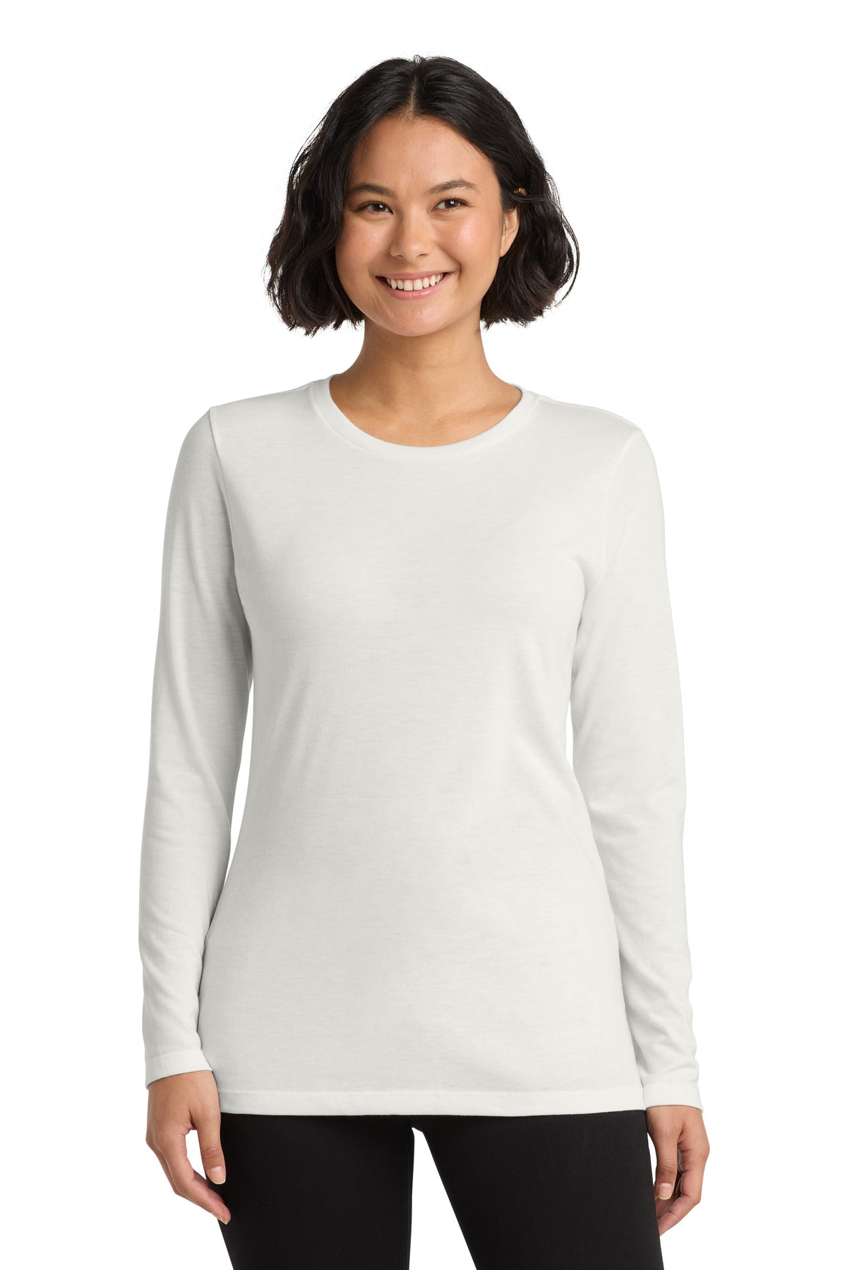 Custom Embroidery or DTF Print - Allmade ® Women's Tri-Blend Long Sleeve Tee AL6008