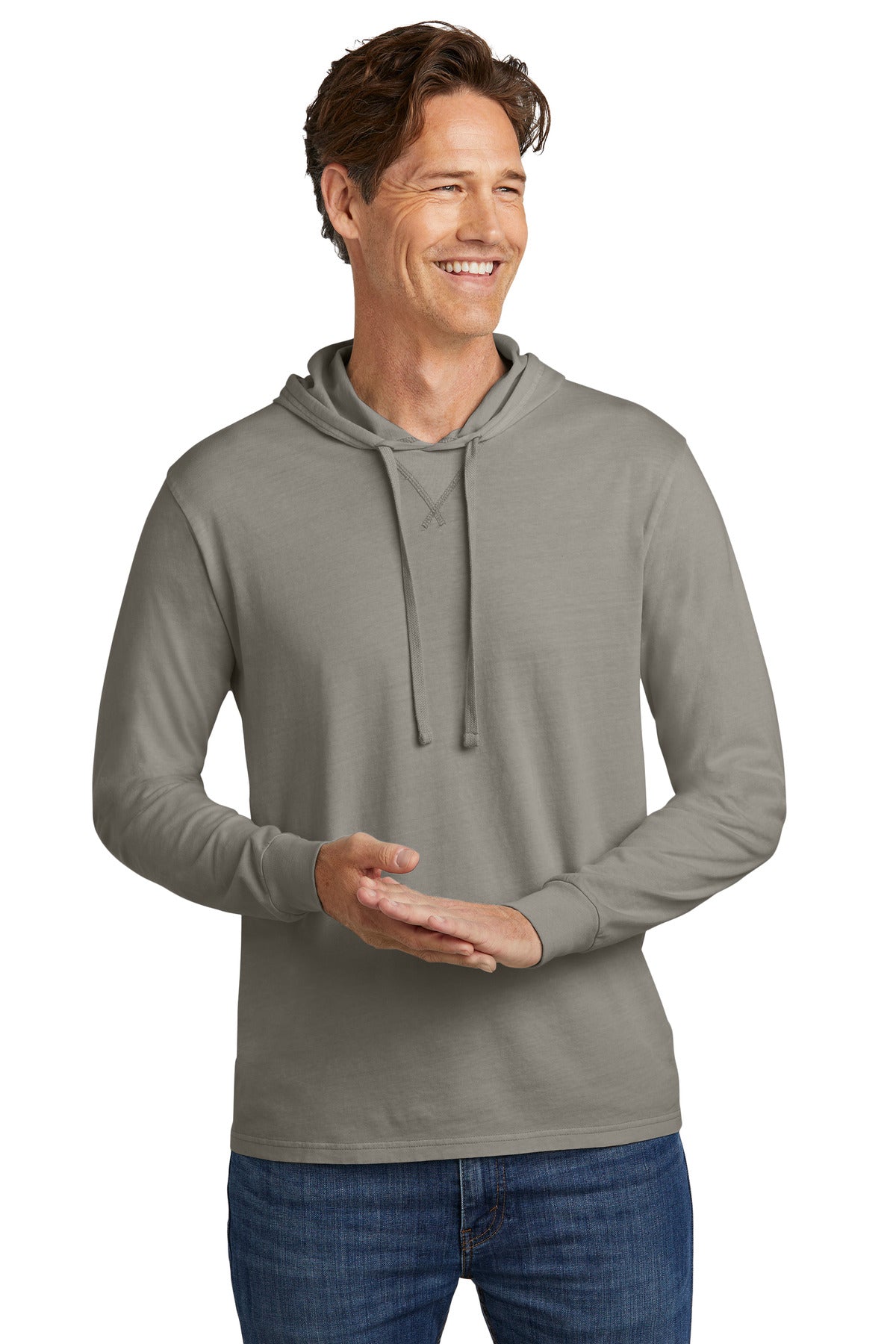 Custom Embroidery or DTF Print - Allmade ® Unisex Mineral Dye Organic Cotton Hoodie Tee AL6305