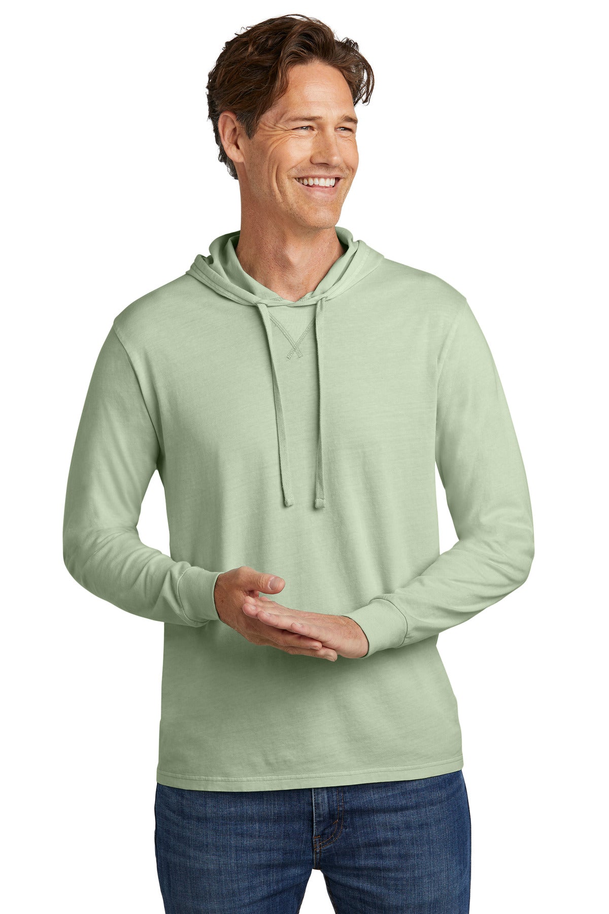 Custom Embroidery or DTF Print - Allmade ® Unisex Mineral Dye Organic Cotton Hoodie Tee AL6305