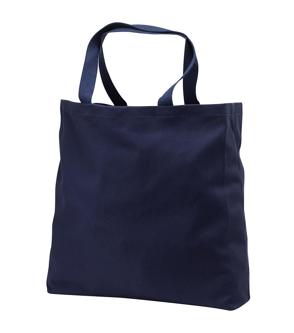 Custom Embroidery or DTF Print - Port Authority ® - Ideal Twill Convention Tote. B050