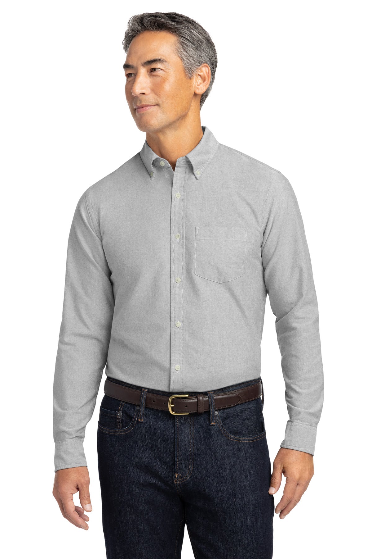 Custom Embroidery or DTF Print - Brooks Brothers ® Casual Oxford Cloth Shirt BB18004