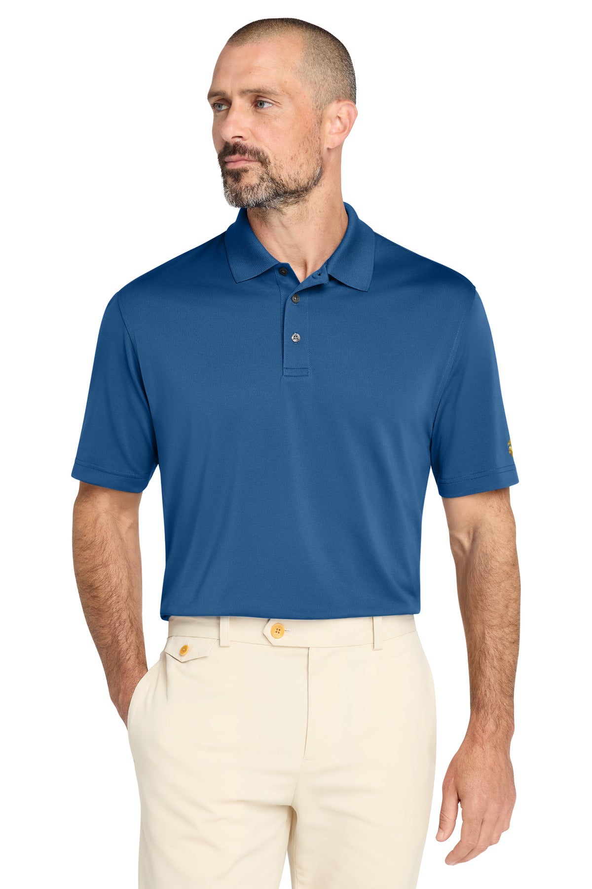 Custom Embroidery or DTF Print - Brooks Brothers ® Mesh Pique Performance Polo BB18220