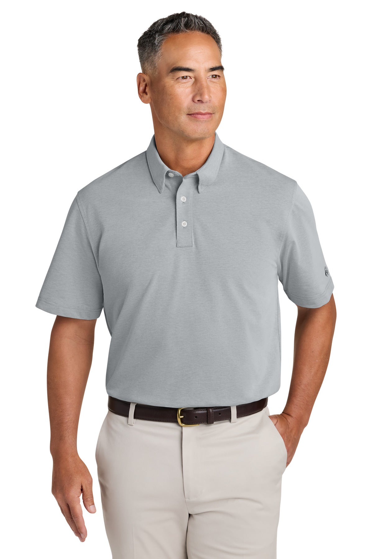 Custom Embroidery or DTF Print - Brooks Brothers ® Pinpoint Pique Dress Polo BB18222