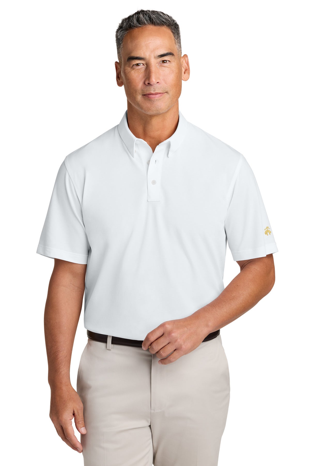 Custom Embroidery or DTF Print - Brooks Brothers ® Pinpoint Pique Dress Polo BB18222