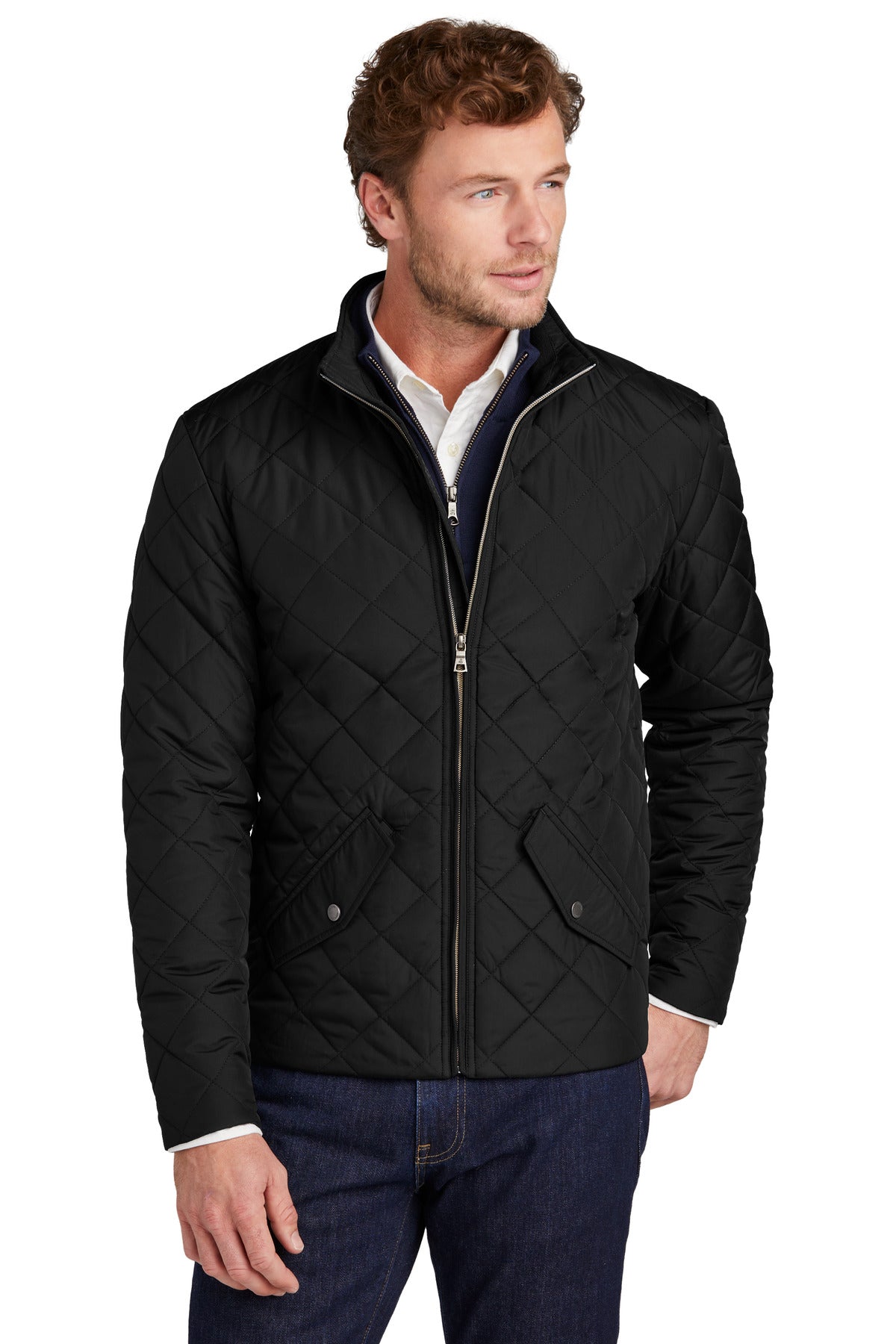 Custom Embroidered - Brooks Brothers© Quilted Jacket BB18600