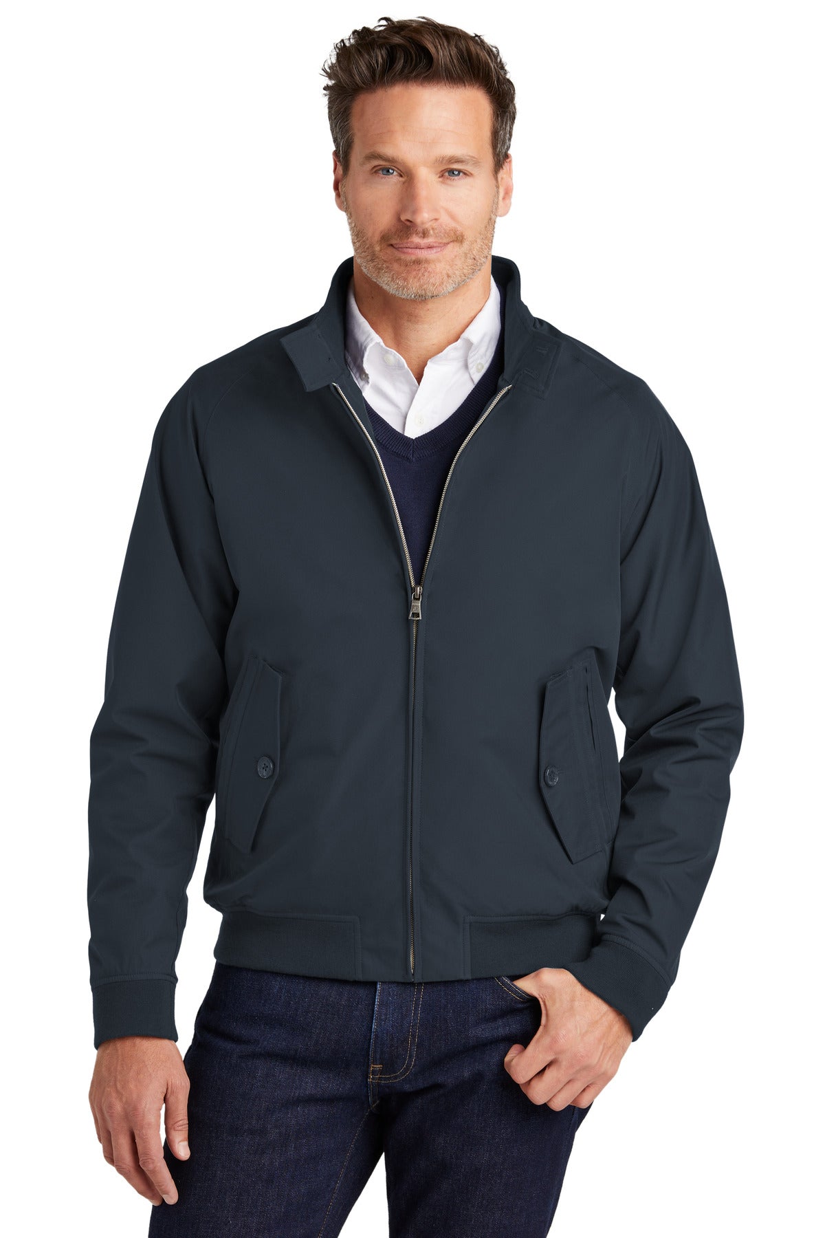 Custom Embroidered - Brooks Brothers© Bomber Jacket BB18604