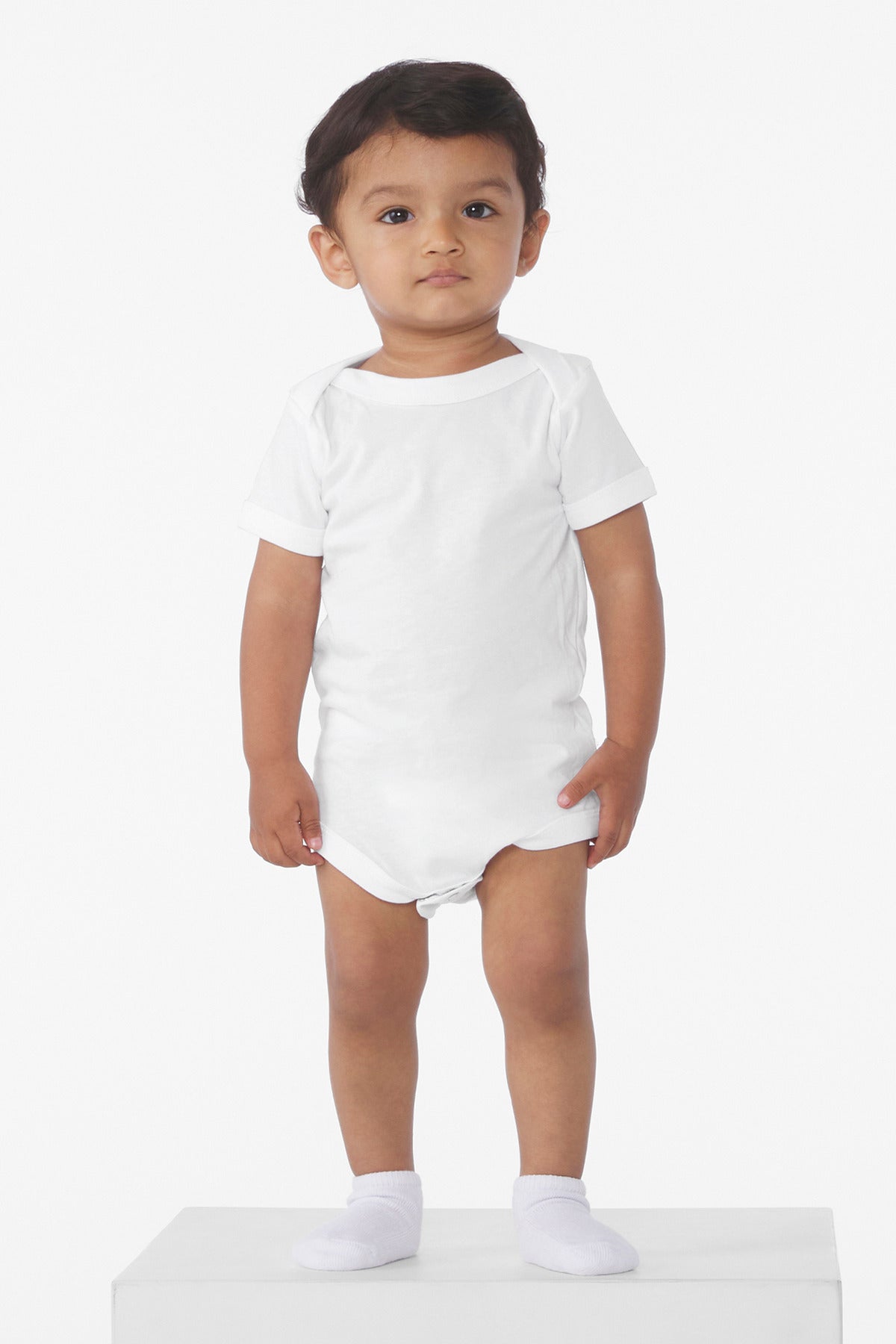 Custom Embroidery or DTF Print - BELLA+CANVAS ® Infant Jersey Short Sleeve One Piece BC100B