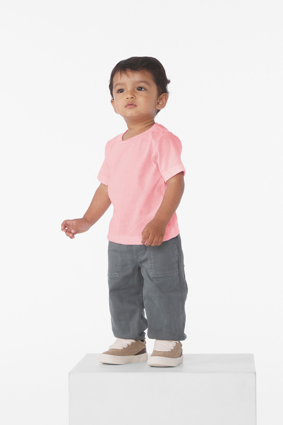 Custom Embroidery or DTF Print - BELLA+CANVAS ® Infant Jersey Short Sleeve Tee BC3001B