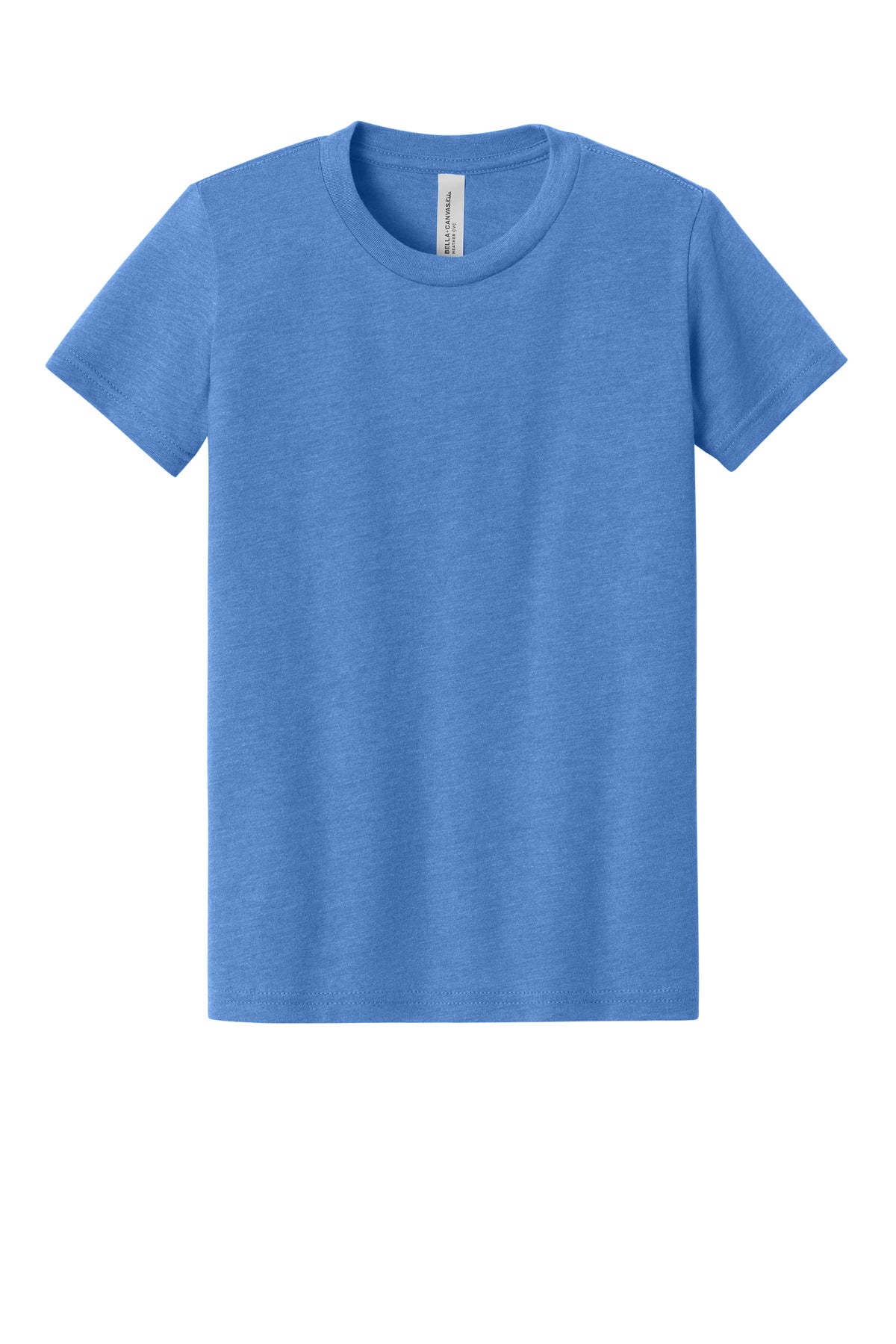 Custom Embroidery or DTF Print - BELLA+CANVAS ® Youth Heather CVC Tee BC3001YCVC
