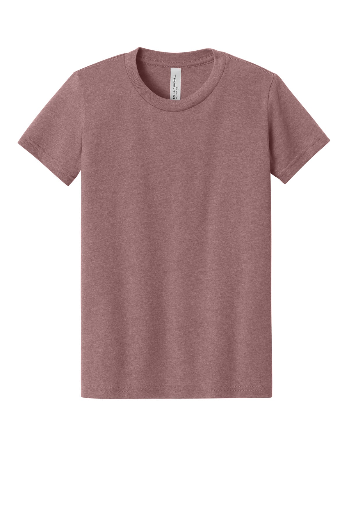 Custom Embroidery or DTF Print - BELLA+CANVAS ® Youth Heather CVC Tee BC3001YCVC