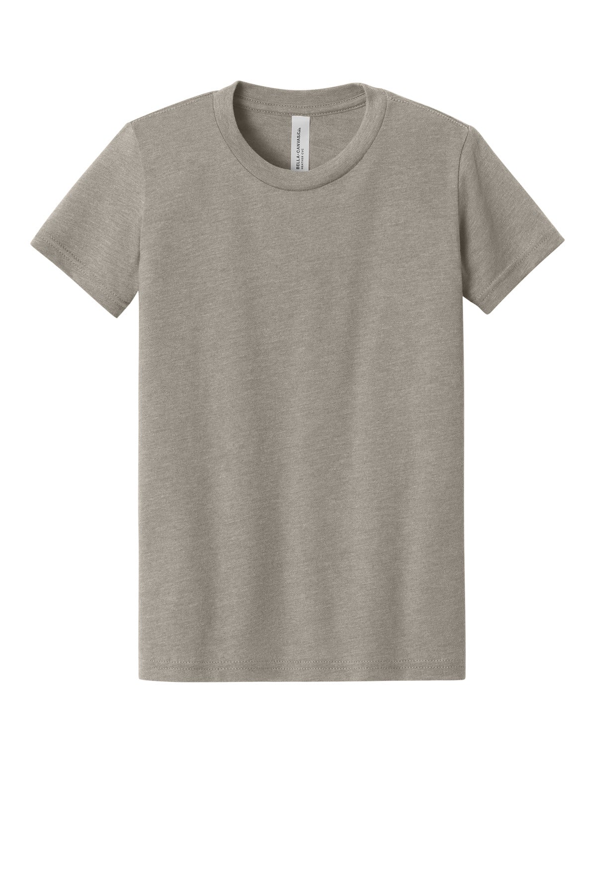 Custom Embroidery or DTF Print - BELLA+CANVAS ® Youth Heather CVC Tee BC3001YCVC