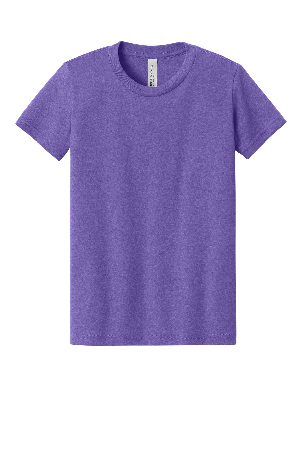 Custom Embroidery or DTF Print - BELLA+CANVAS ® Youth Heather CVC Tee BC3001YCVC