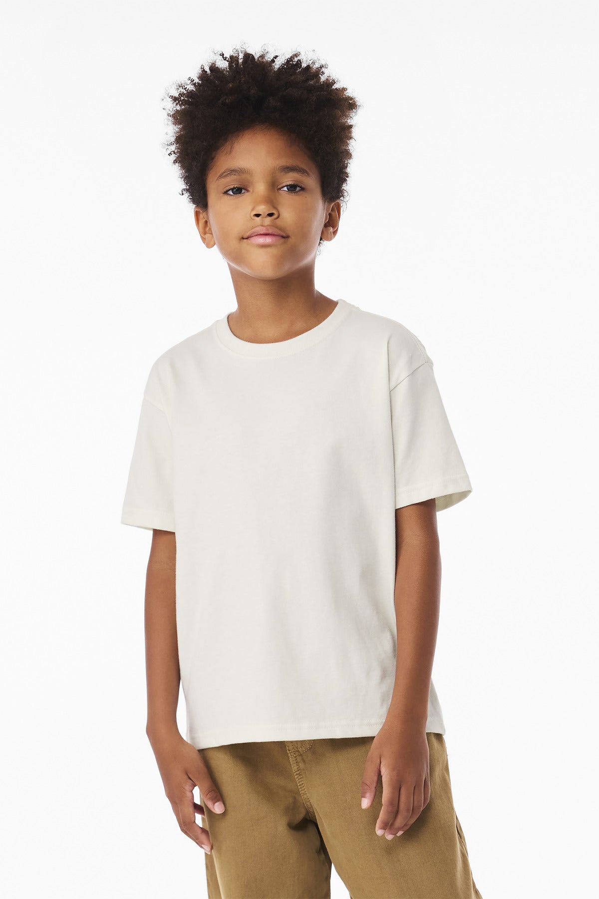Custom Embroidery or DTF Print - BELLA+CANVAS ® Youth 6-Ounce Heavyweight Tee BC3010Y