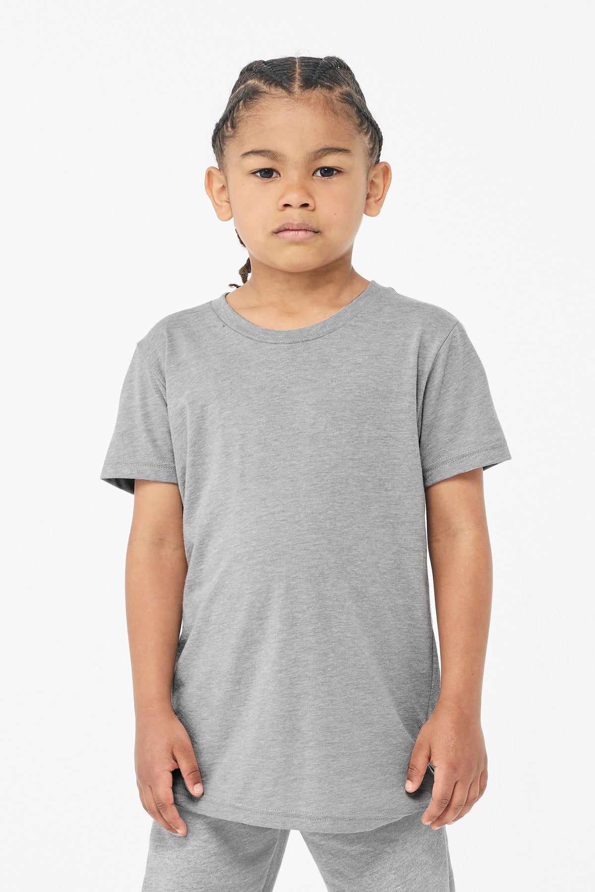 Custom Embroidery or DTF Print - BELLA+CANVAS ® Youth Triblend Short Sleeve Tee. BC3413Y