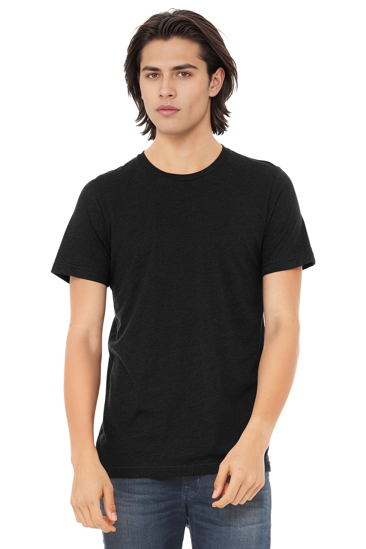 Custom Embroidery or DTF Print - BELLA+CANVAS ® Unisex Triblend Short Sleeve Tee. BC3413