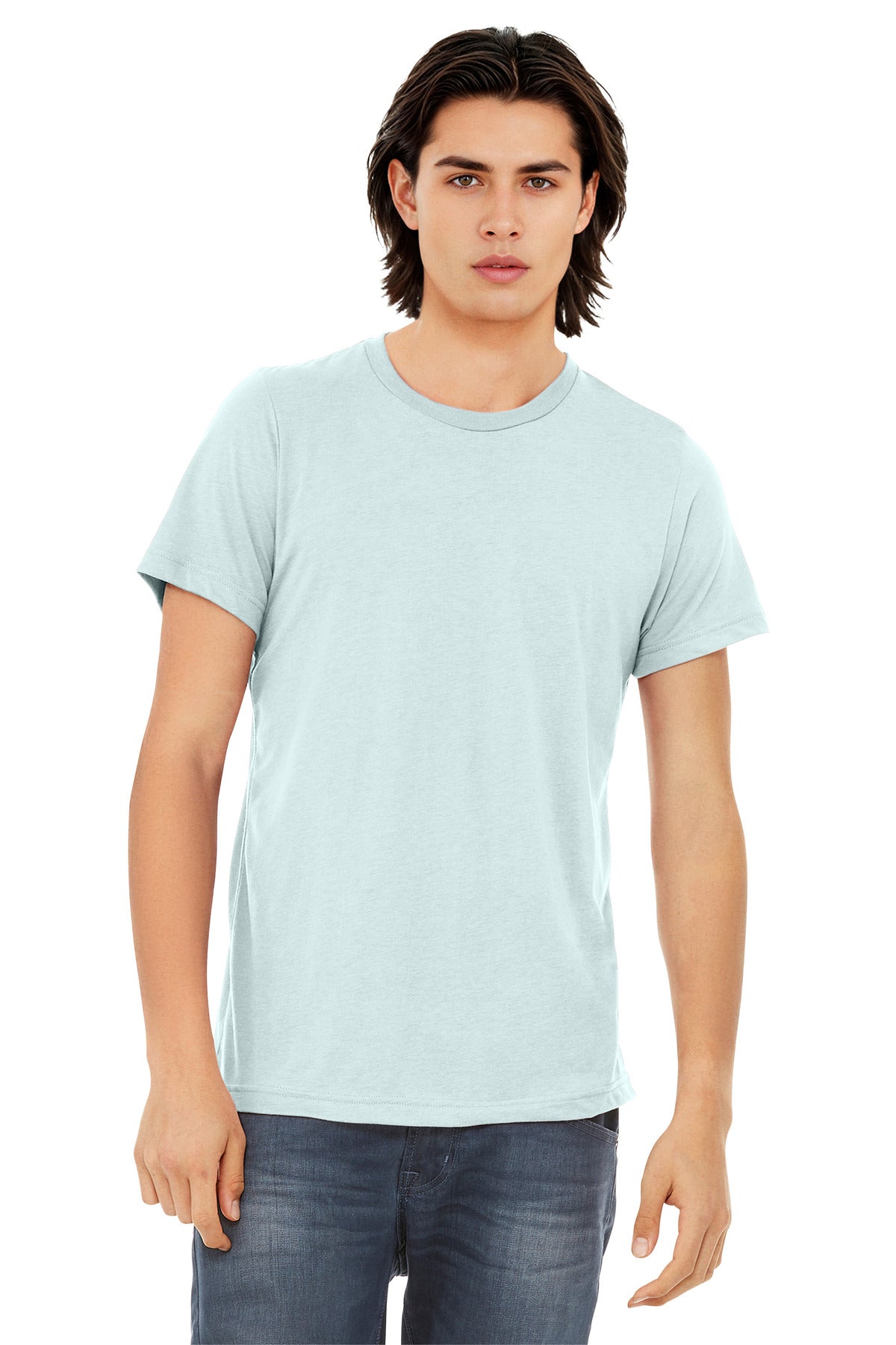 Custom Embroidery or DTF Print - BELLA+CANVAS ® Unisex Triblend Short Sleeve Tee. BC3413