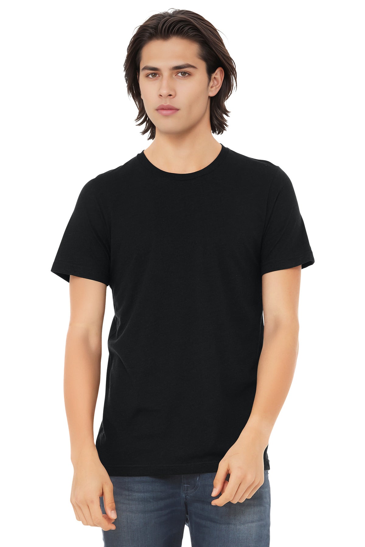 Custom Embroidery or DTF Print - BELLA+CANVAS ® Unisex Triblend Short Sleeve Tee. BC3413