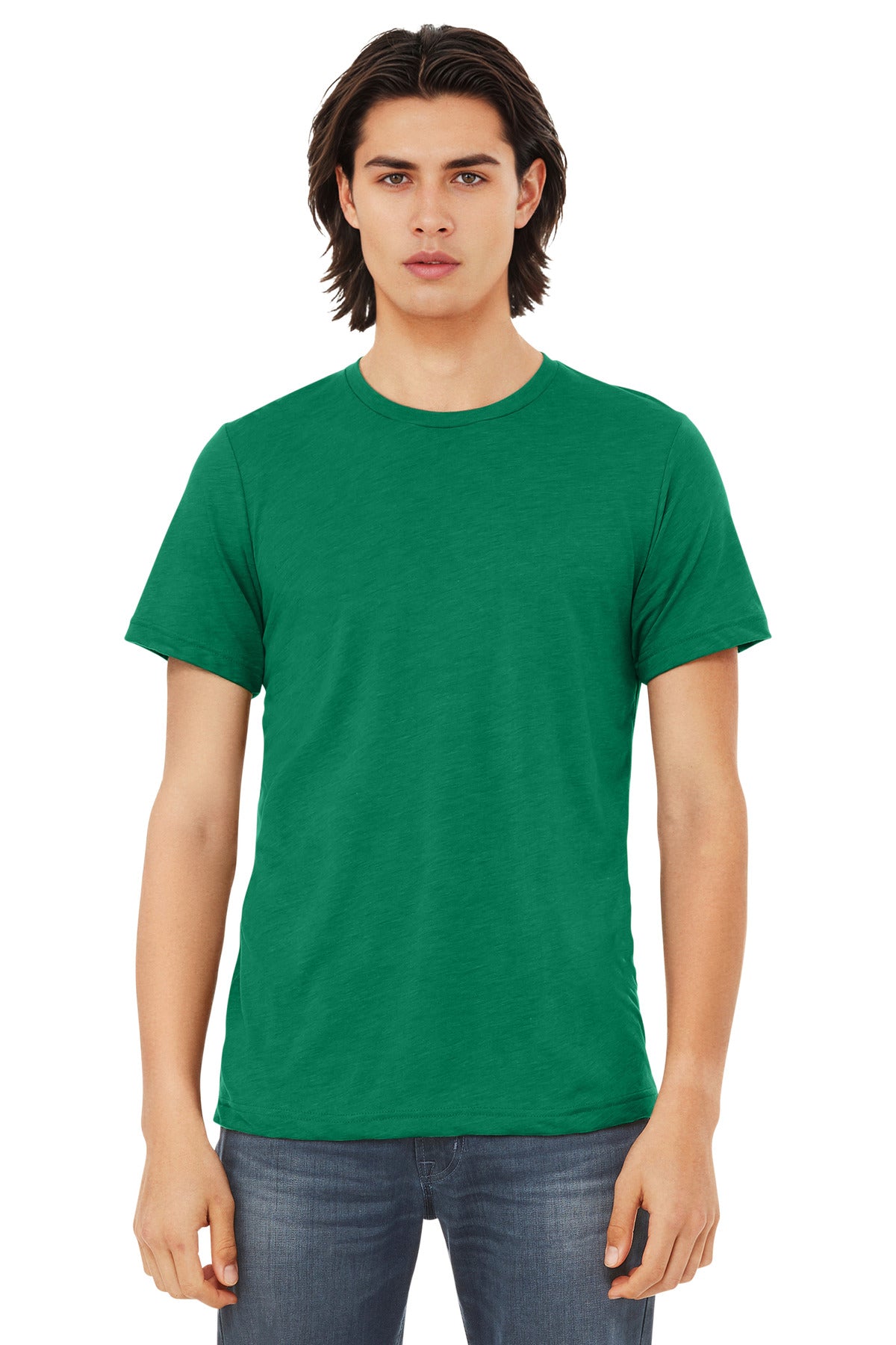 Custom Embroidery or DTF Print - BELLA+CANVAS ® Unisex Triblend Short Sleeve Tee. BC3413
