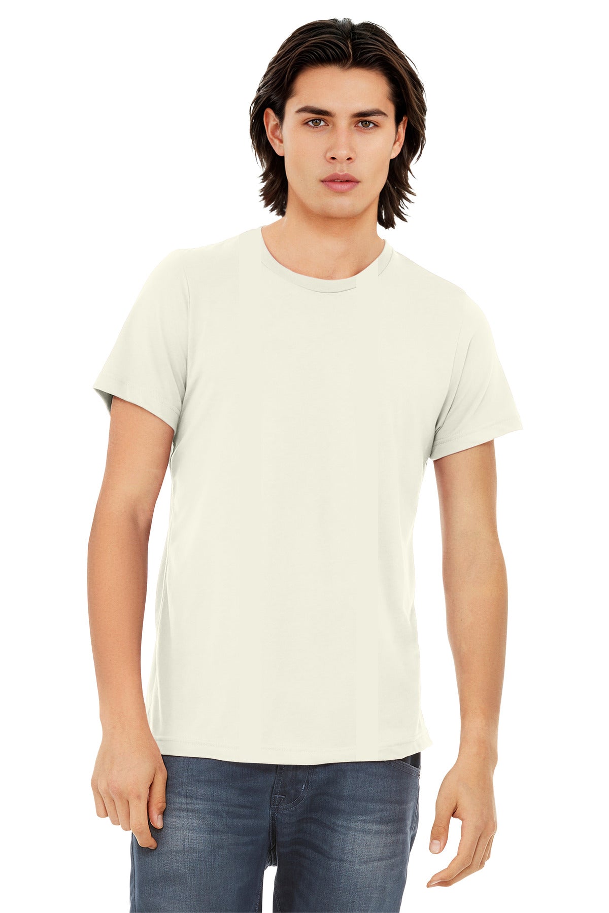 Custom Embroidery or DTF Print - BELLA+CANVAS ® Unisex Triblend Short Sleeve Tee. BC3413