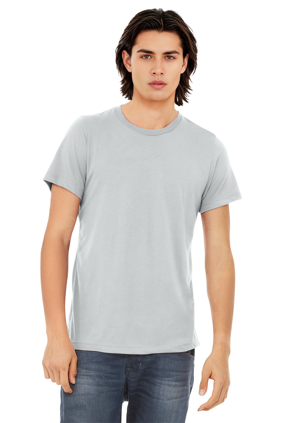 Custom Embroidery or DTF Print - BELLA+CANVAS ® Unisex Triblend Short Sleeve Tee. BC3413