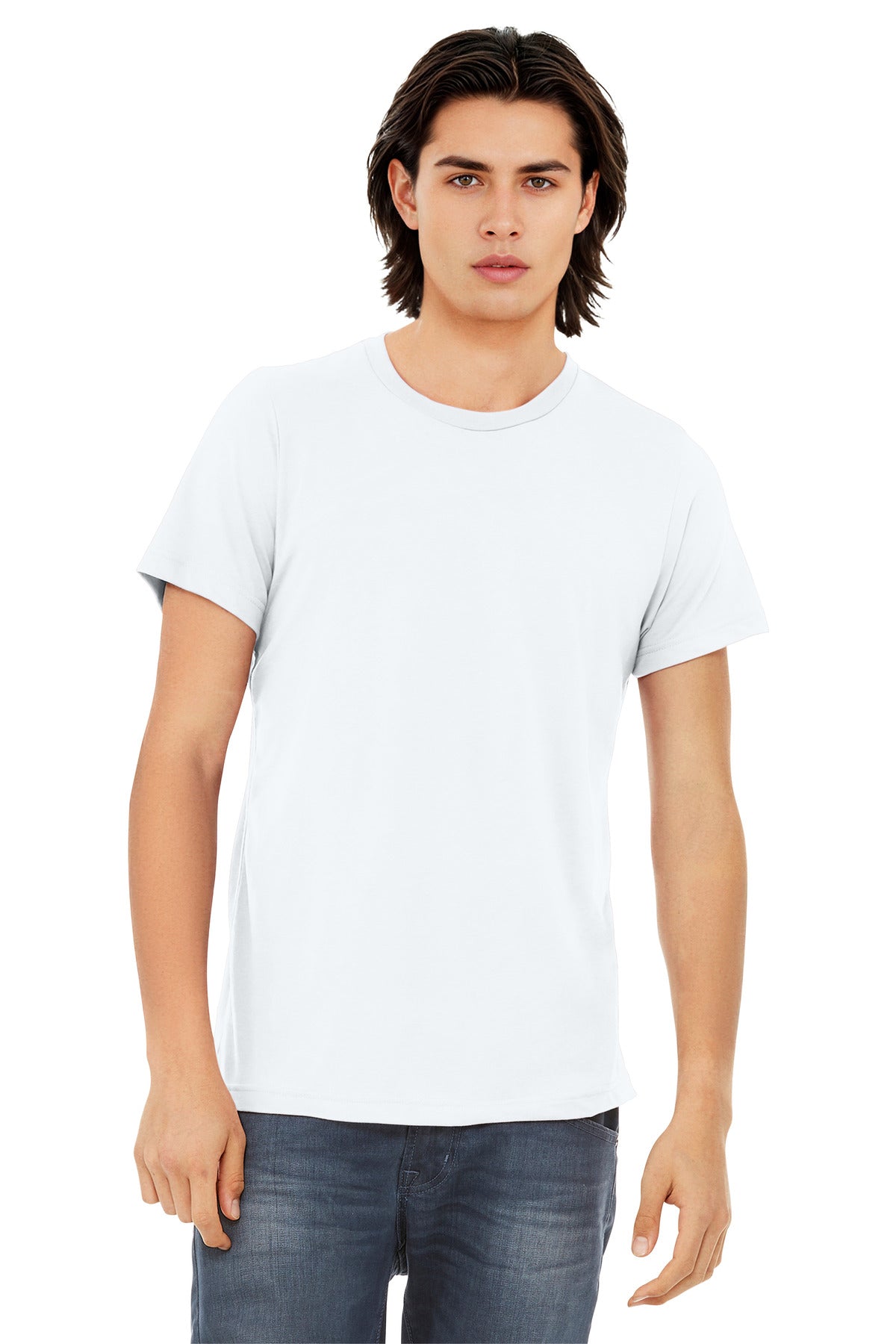Custom Embroidery or DTF Print - BELLA+CANVAS ® Unisex Triblend Short Sleeve Tee. BC3413