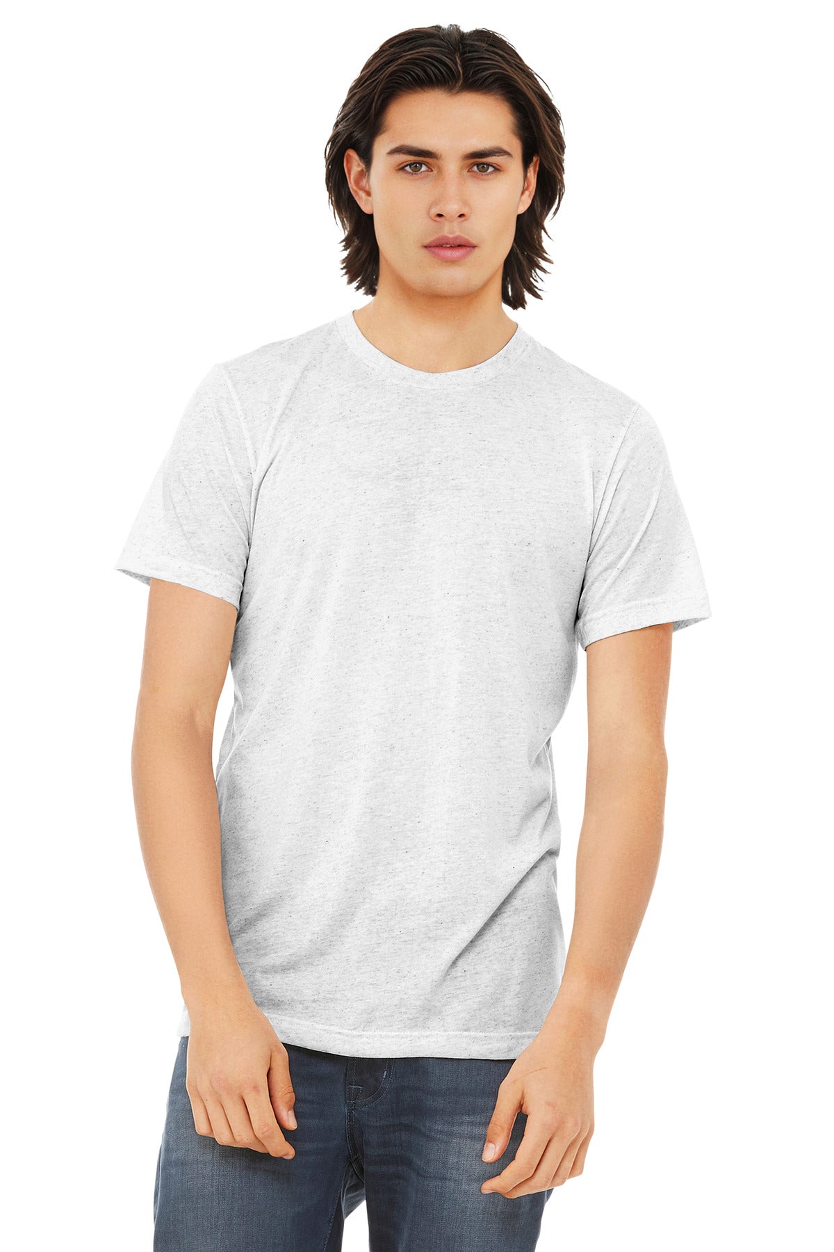 Custom Embroidery or DTF Print - BELLA+CANVAS ® Unisex Triblend Short Sleeve Tee. BC3413