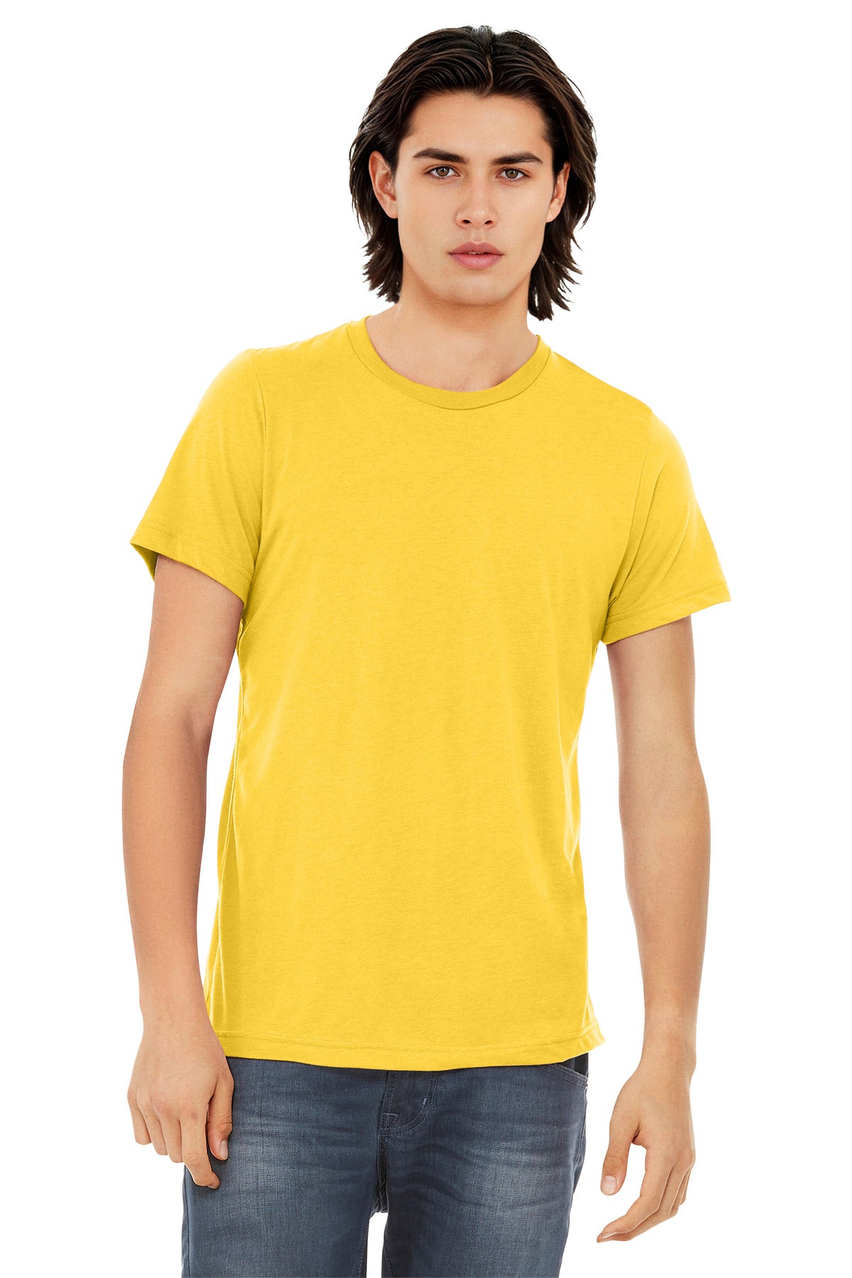 Custom Embroidery or DTF Print - BELLA+CANVAS ® Unisex Triblend Short Sleeve Tee. BC3413