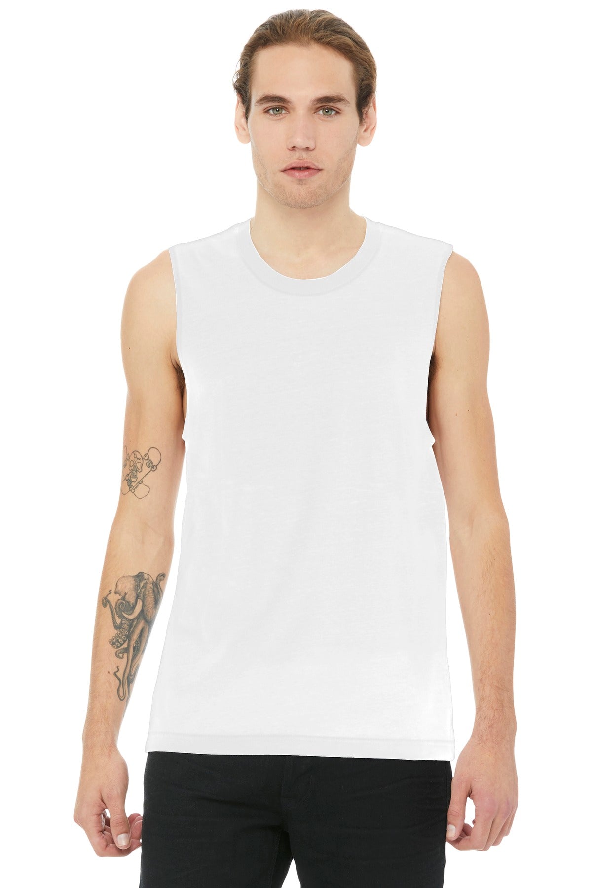 Custom Embroidery or DTF Print - DISCONTINUED BELLA+CANVAS ® Unisex Jersey Muscle Tank. BC3483