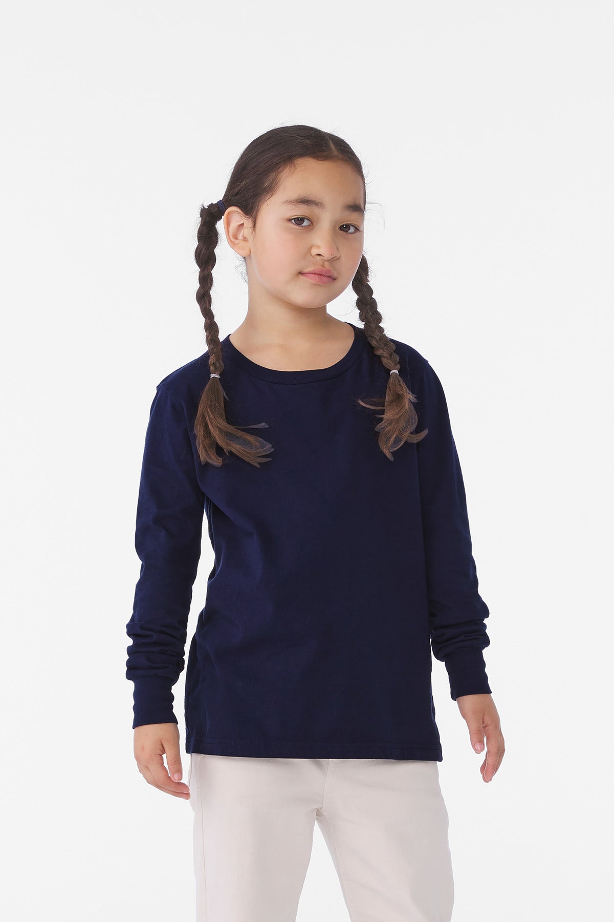 Custom Embroidery or DTF Print - BELLA+CANVAS ® Youth Jersey Long Sleeve Tee BC3501Y
