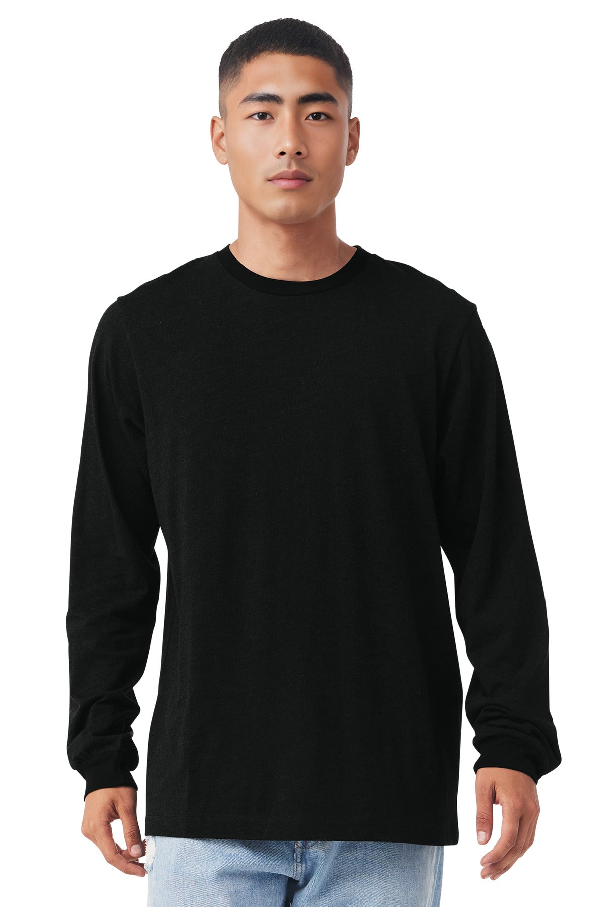 Custom Embroidery or DTF Print - BELLA+CANVAS ® Unisex Jersey Long Sleeve Tee. BC3501