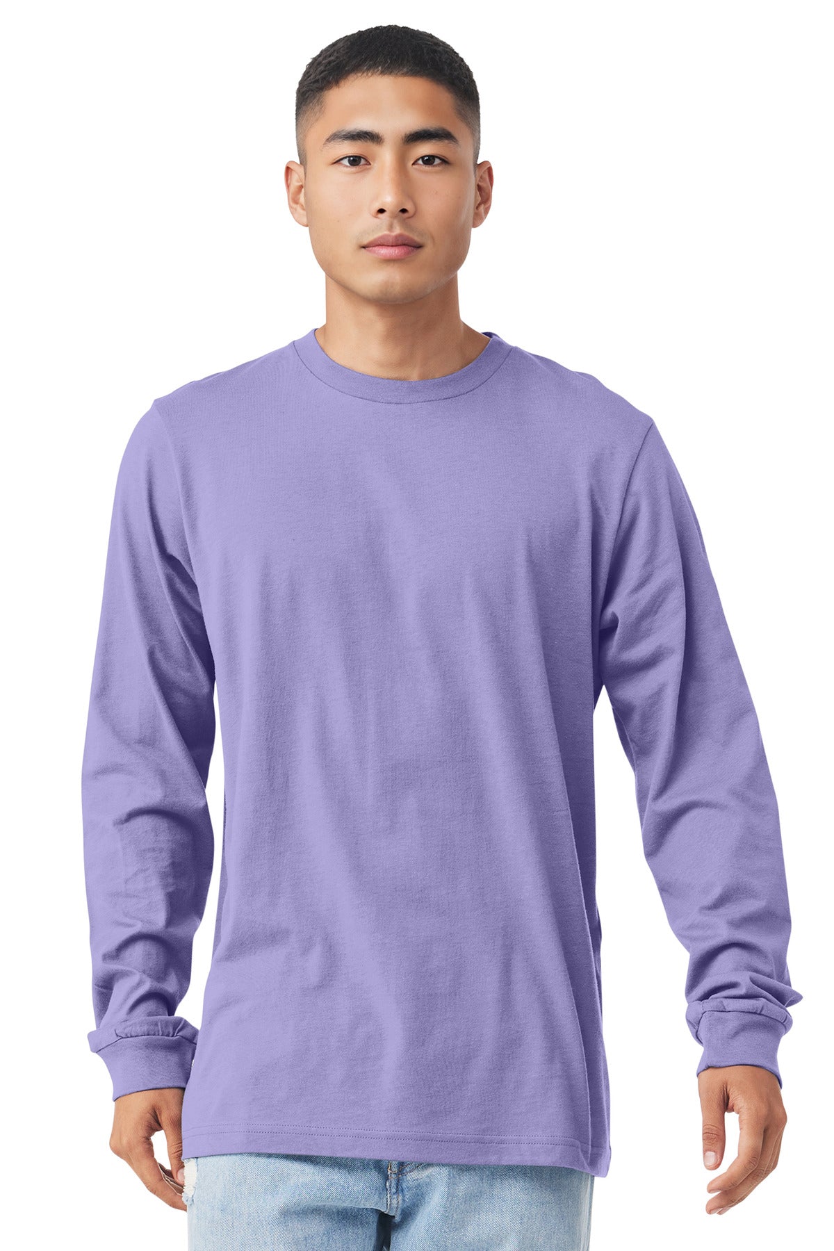 Custom Embroidery or DTF Print - BELLA+CANVAS ® Unisex Jersey Long Sleeve Tee. BC3501
