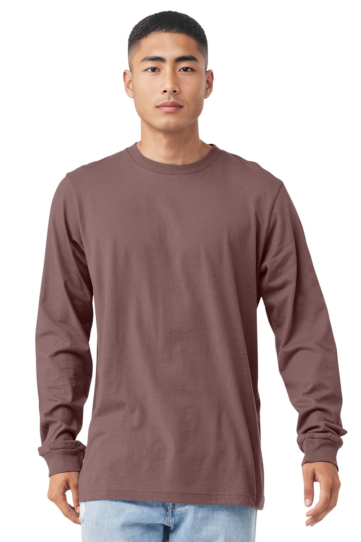 Custom Embroidery or DTF Print - BELLA+CANVAS ® Unisex Jersey Long Sleeve Tee. BC3501
