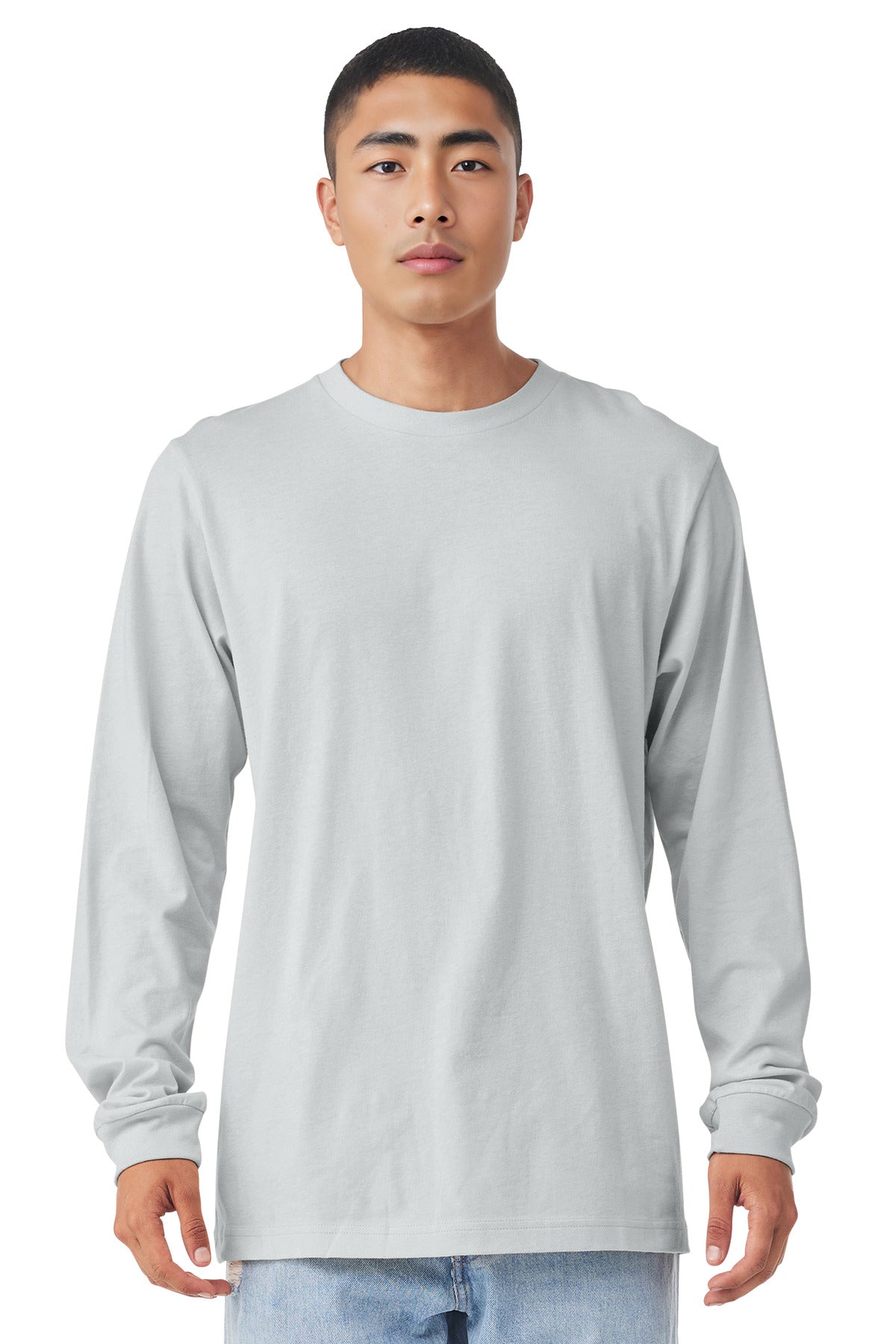 Custom Embroidery or DTF Print - BELLA+CANVAS ® Unisex Jersey Long Sleeve Tee. BC3501
