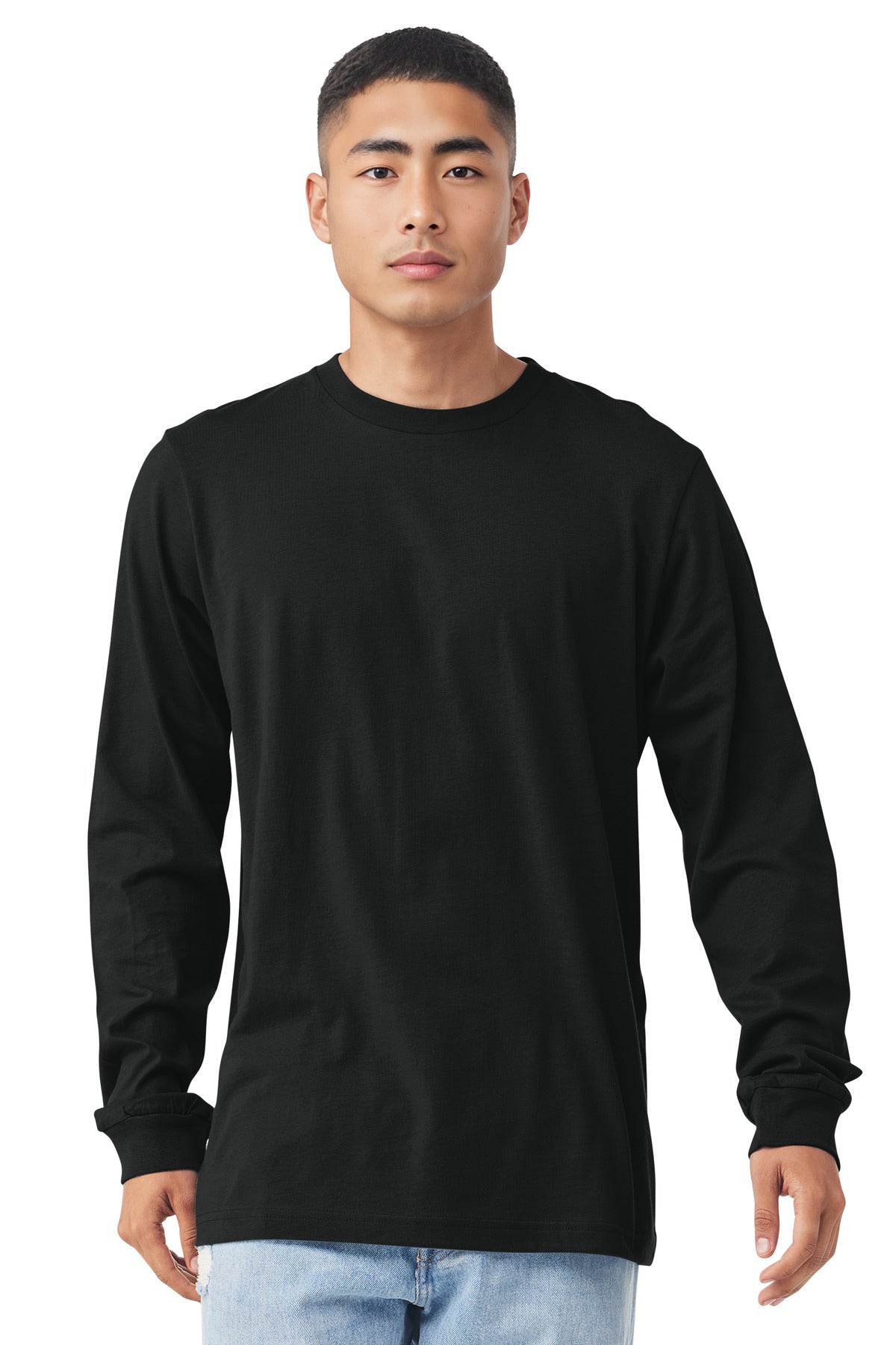 Custom Embroidery or DTF Print - BELLA+CANVAS ® Unisex Jersey Long Sleeve Tee. BC3501