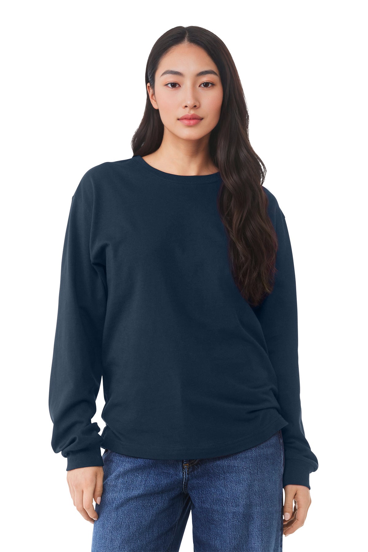 Custom Embroidery or DTF Print - BELLA+CANVAS ® Unisex 6-Ounce Heavyweight Long Sleeve Tee BC3511