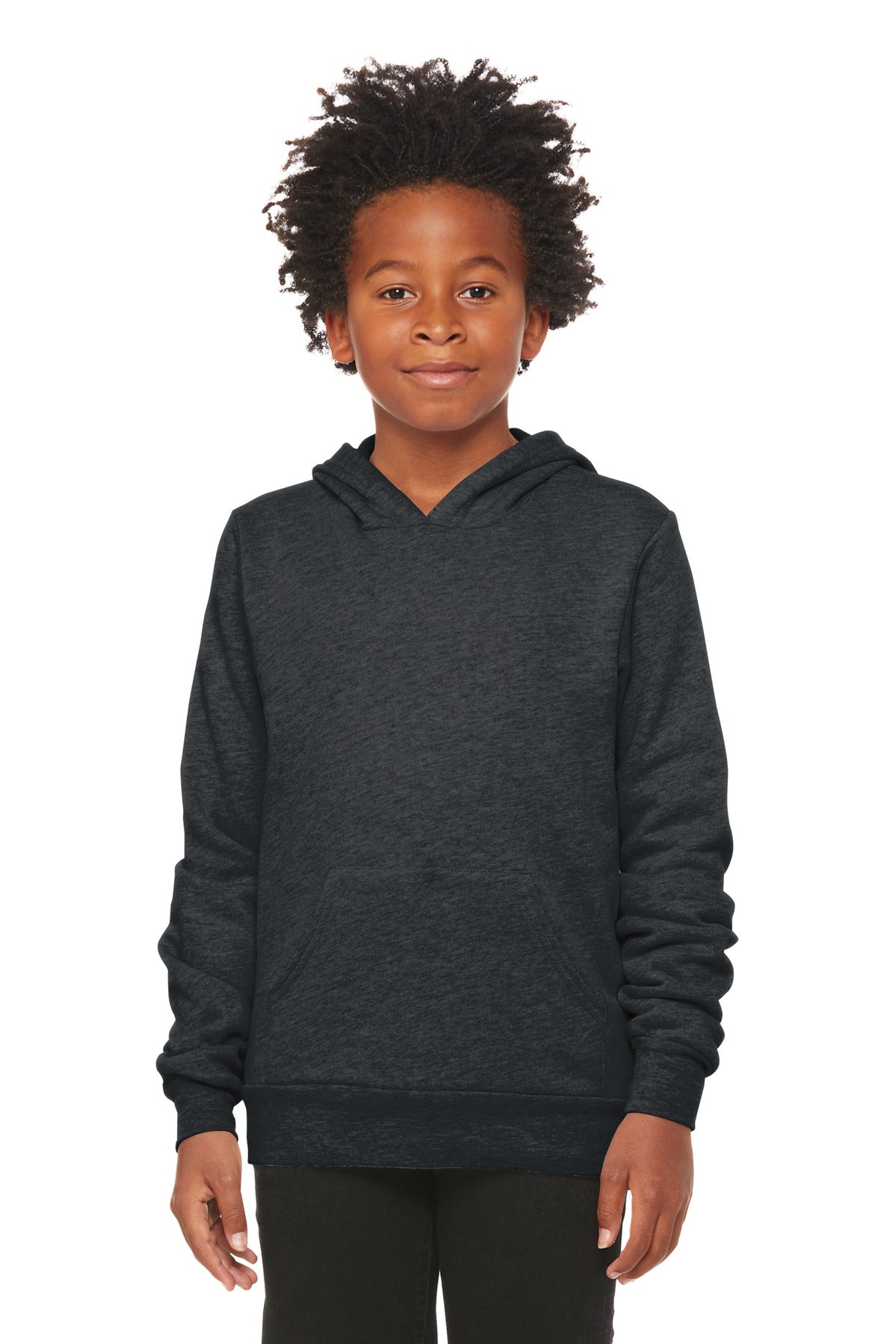 Custom Embroidery or DTF Print - BELLA+CANVAS ® Youth Sponge Fleece Pullover Hoodie BC3719Y
