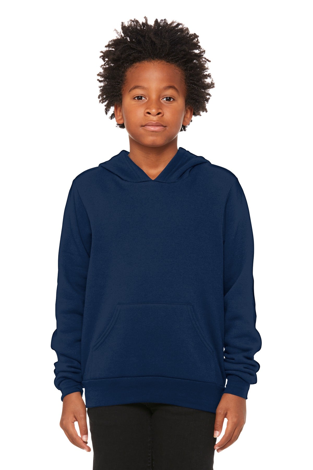 Custom Embroidery or DTF Print - BELLA+CANVAS ® Youth Sponge Fleece Pullover Hoodie BC3719Y