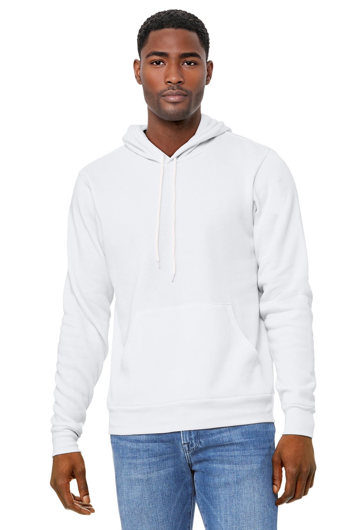 Custom Embroidery or DTF Print - BELLA+CANVAS ® Unisex Sponge Fleece Pullover Hoodie. BC3719