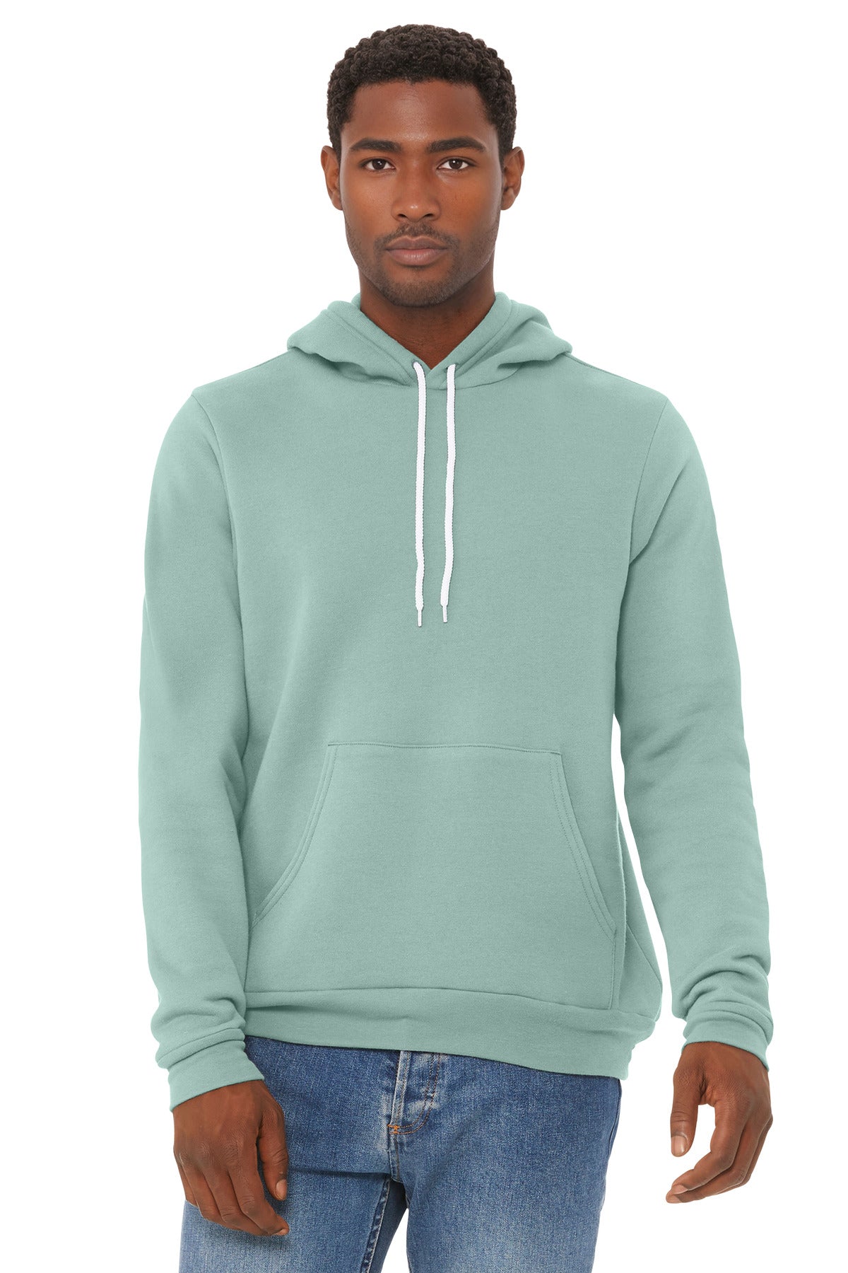 Custom Embroidery or DTF Print - BELLA+CANVAS ® Unisex Sponge Fleece Pullover Hoodie. BC3719